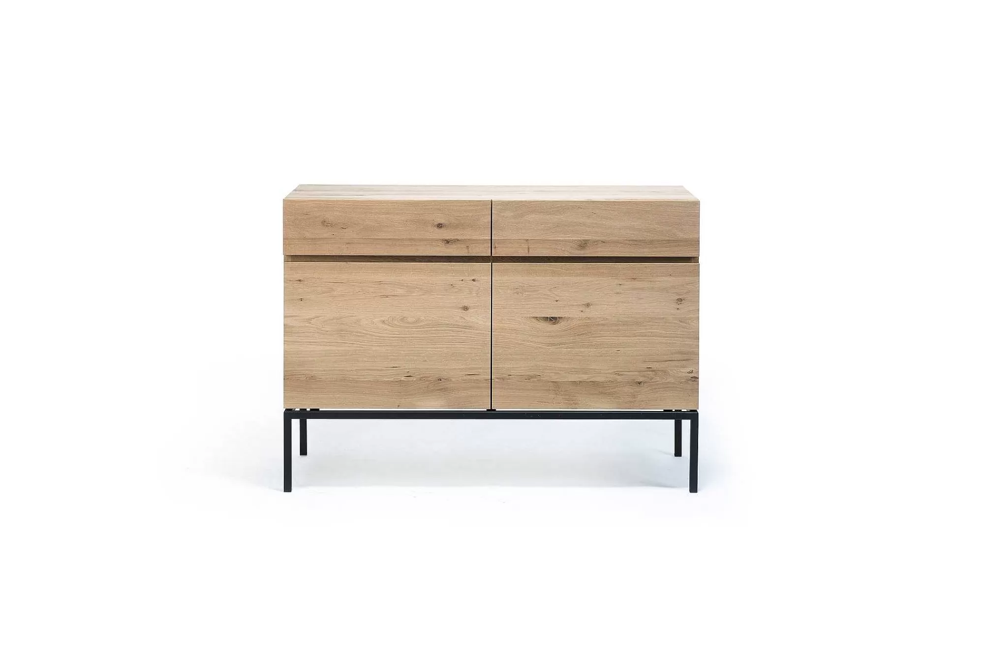 Be Home Sideboards<Ligna Sideboard with Black Metal, 2 Doors, 2 Drawers