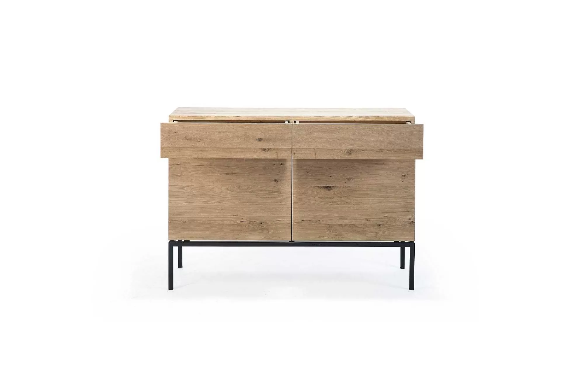 Be Home Sideboards<Ligna Sideboard with Black Metal, 2 Doors, 2 Drawers