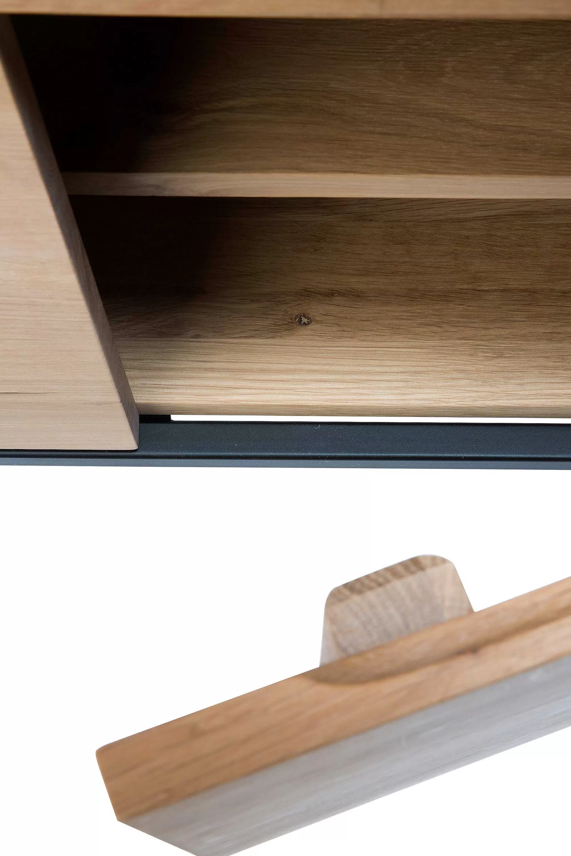 Be Home Sideboards<Ligna Sideboard with Black Metal, 2 Doors, 2 Drawers