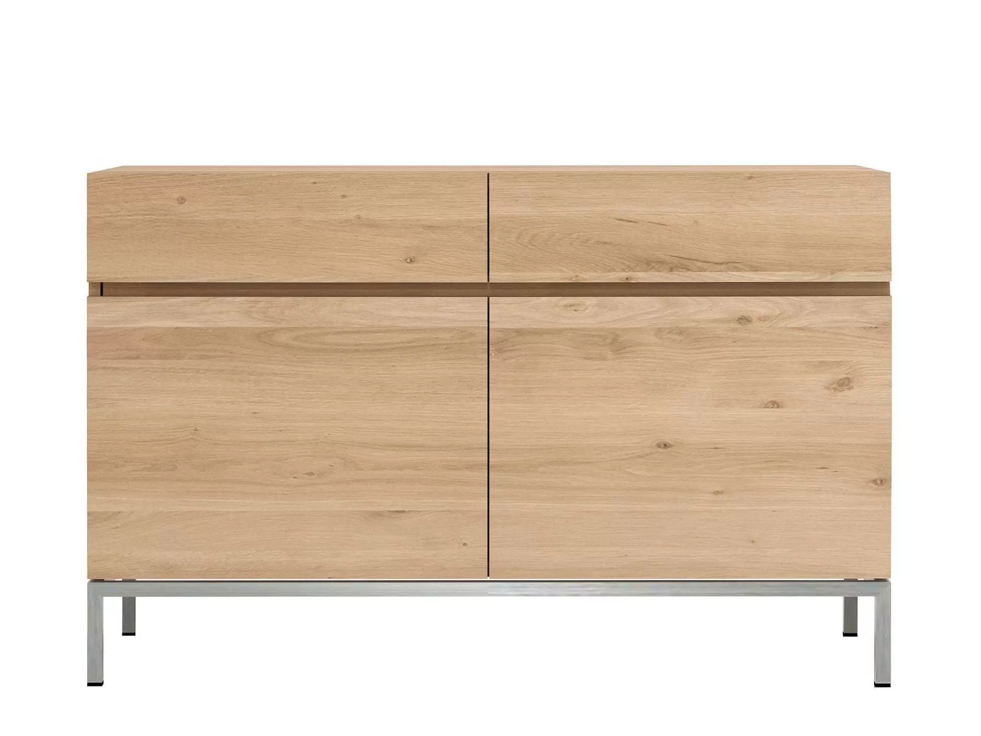 Be Home Sideboards<Ligna Sideboard with Stainless Steel, 2 Doors & 2 Drawers,