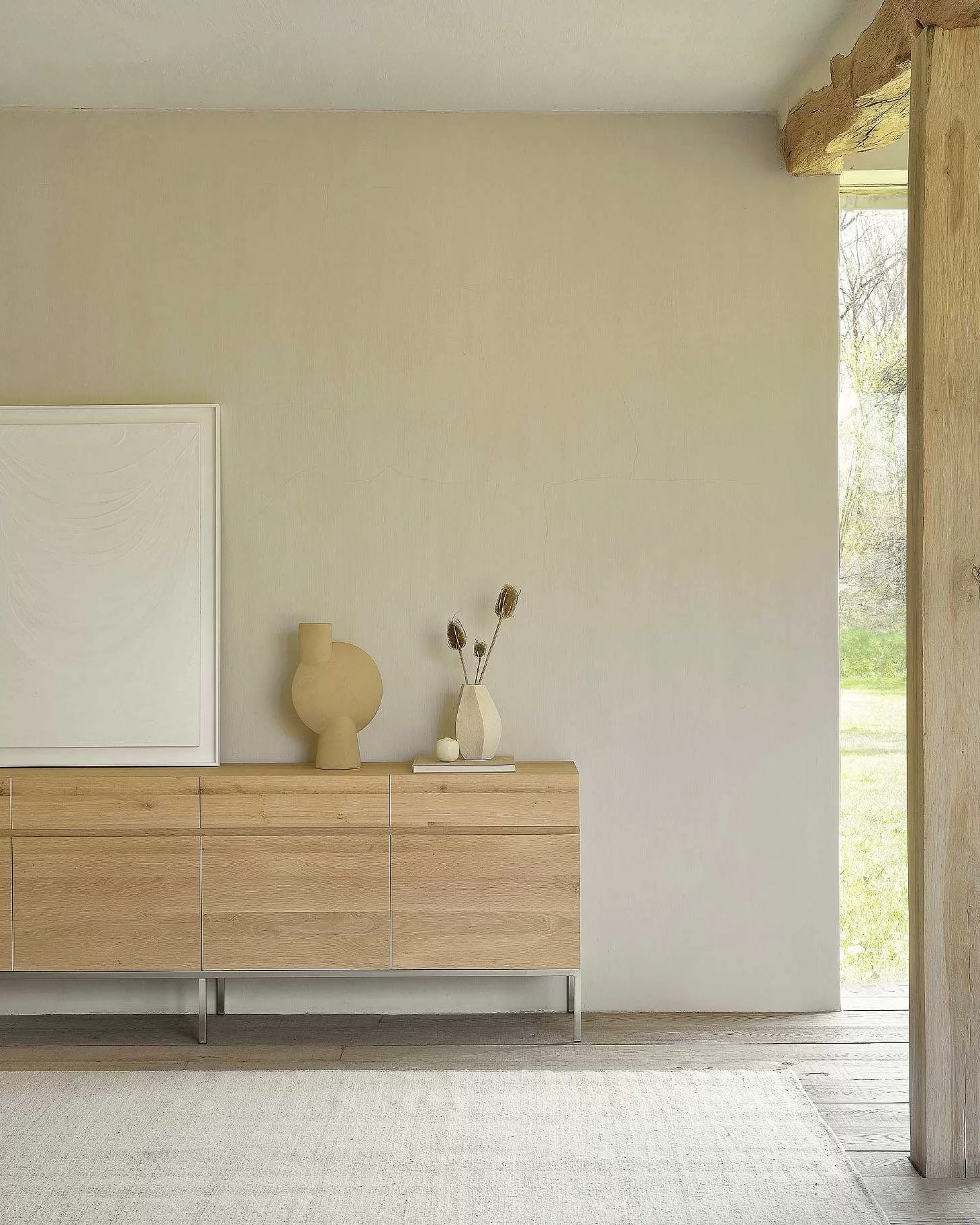 Be Home Sideboards<Ligna Sideboard with Stainless Steel, 4 Doors & 4 Drawers