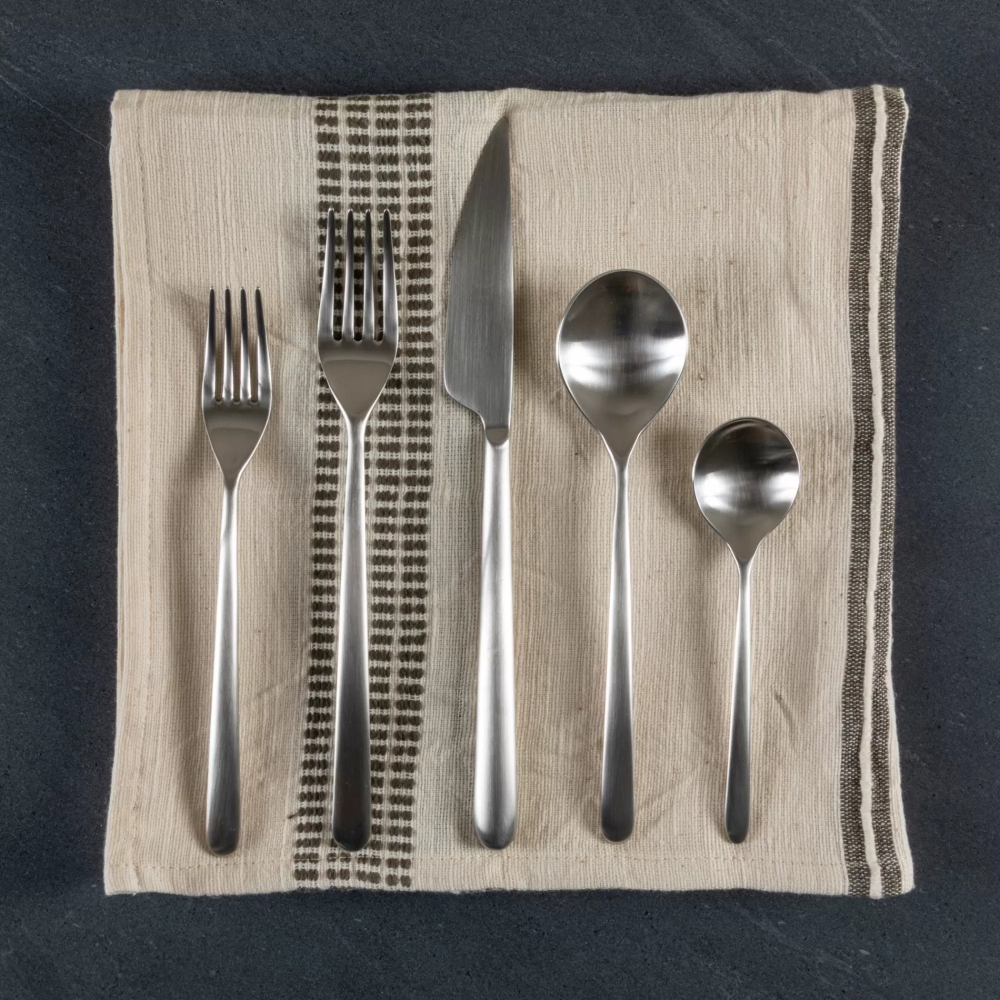 Sale Be Home Linea Ice Stainless Flatware Set