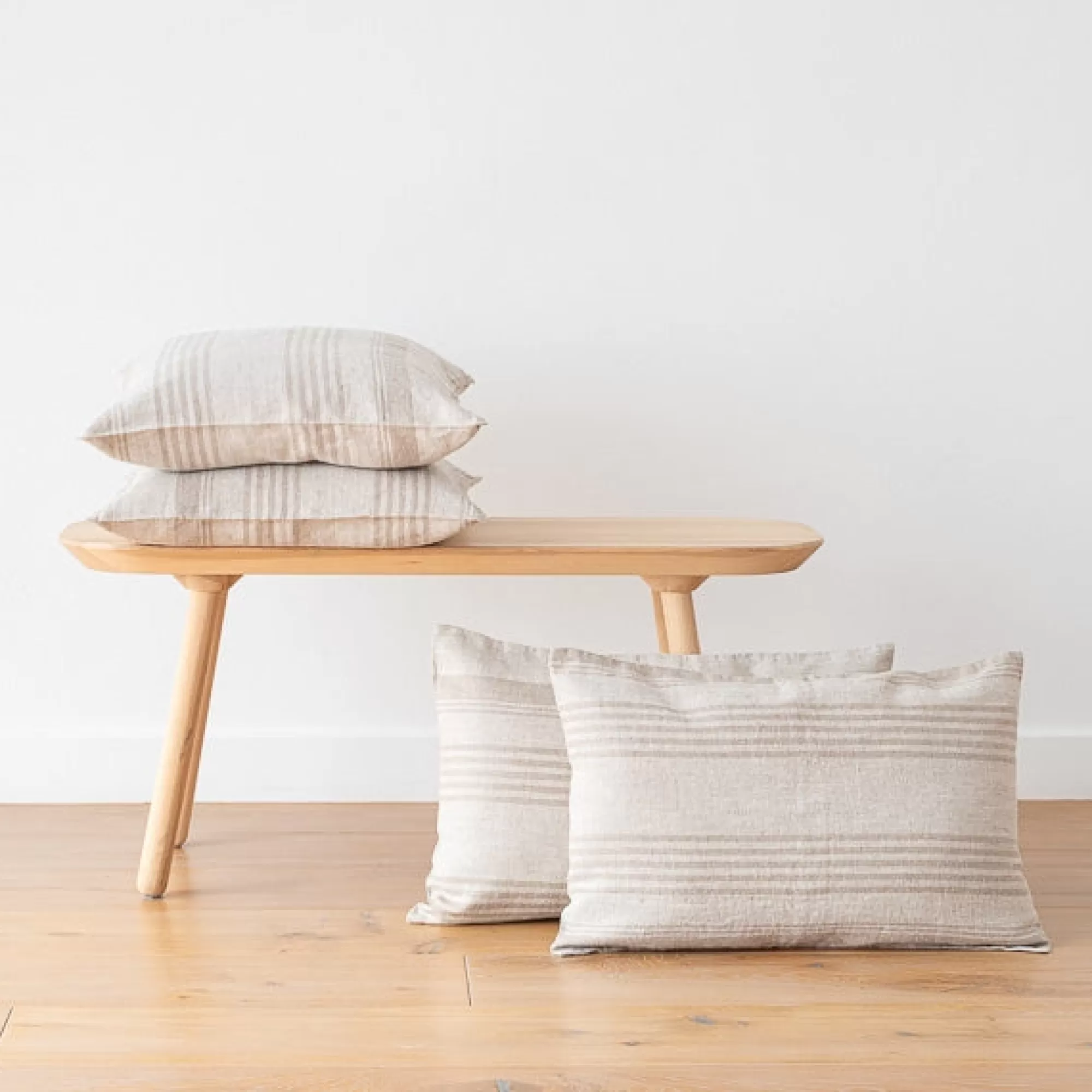 Store Be Home Linum Lumbar Pillow, Natural