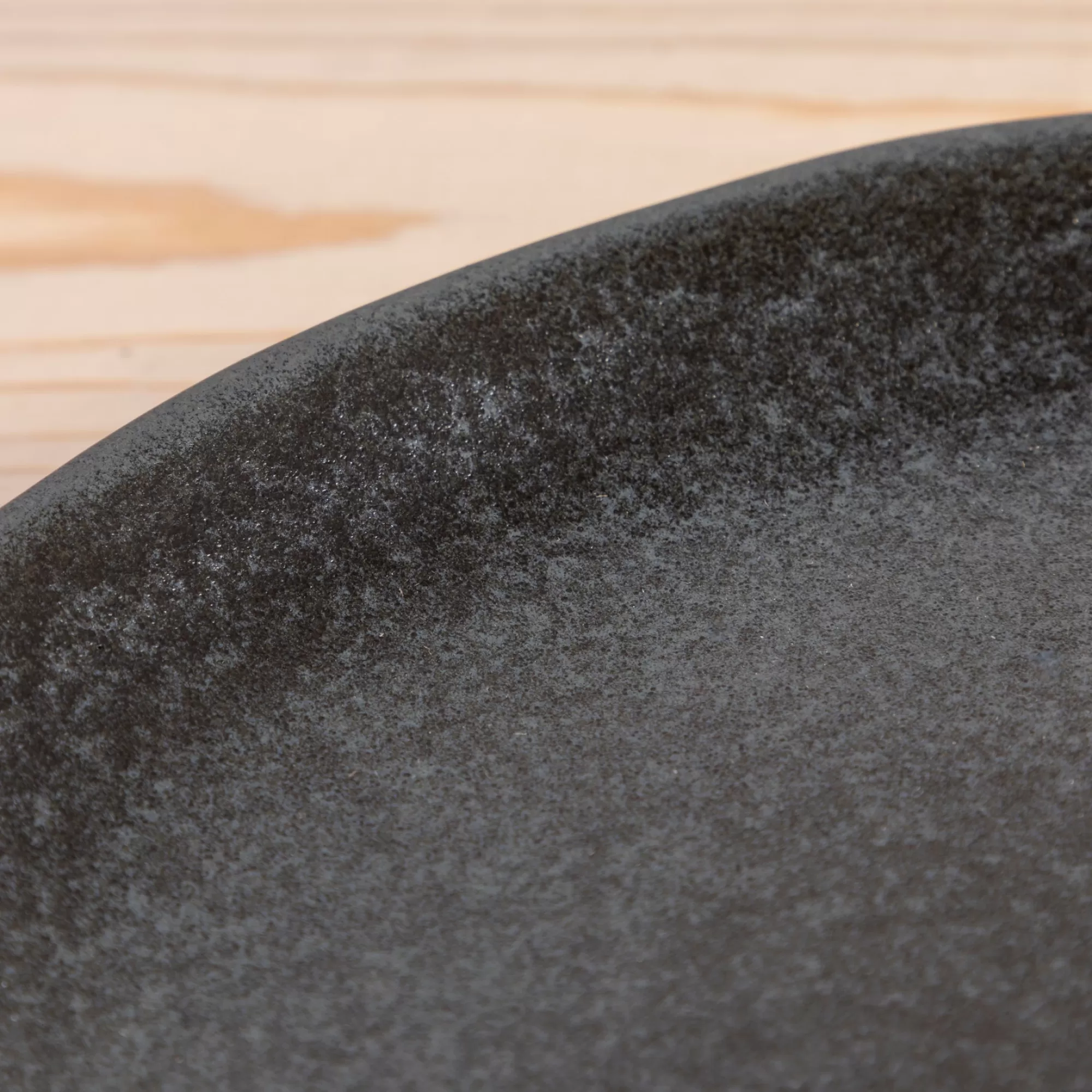 Hot Be Home Livia Side Plate, Black, Set of 6