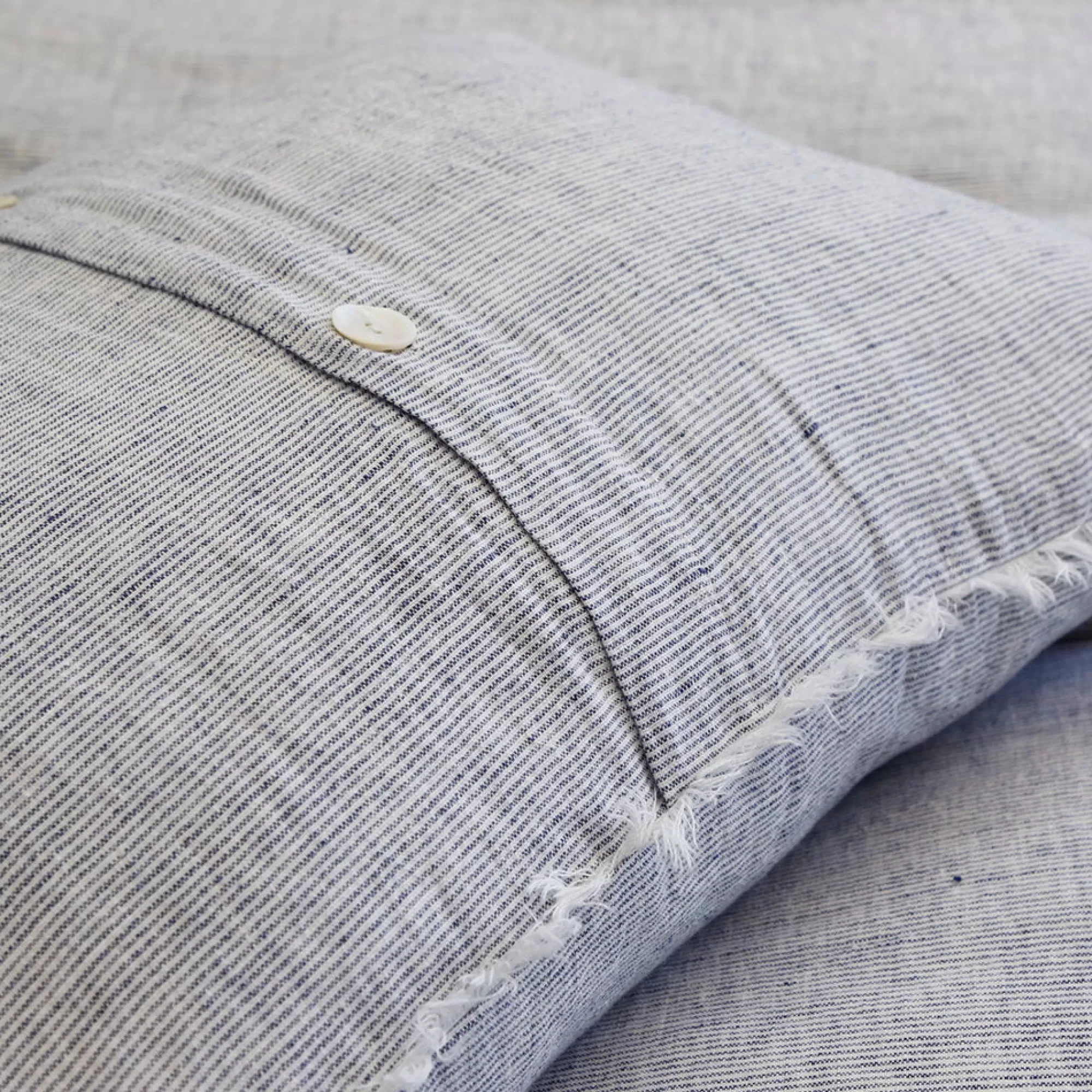Cheap Be Home Logan Euro Sham, Navy