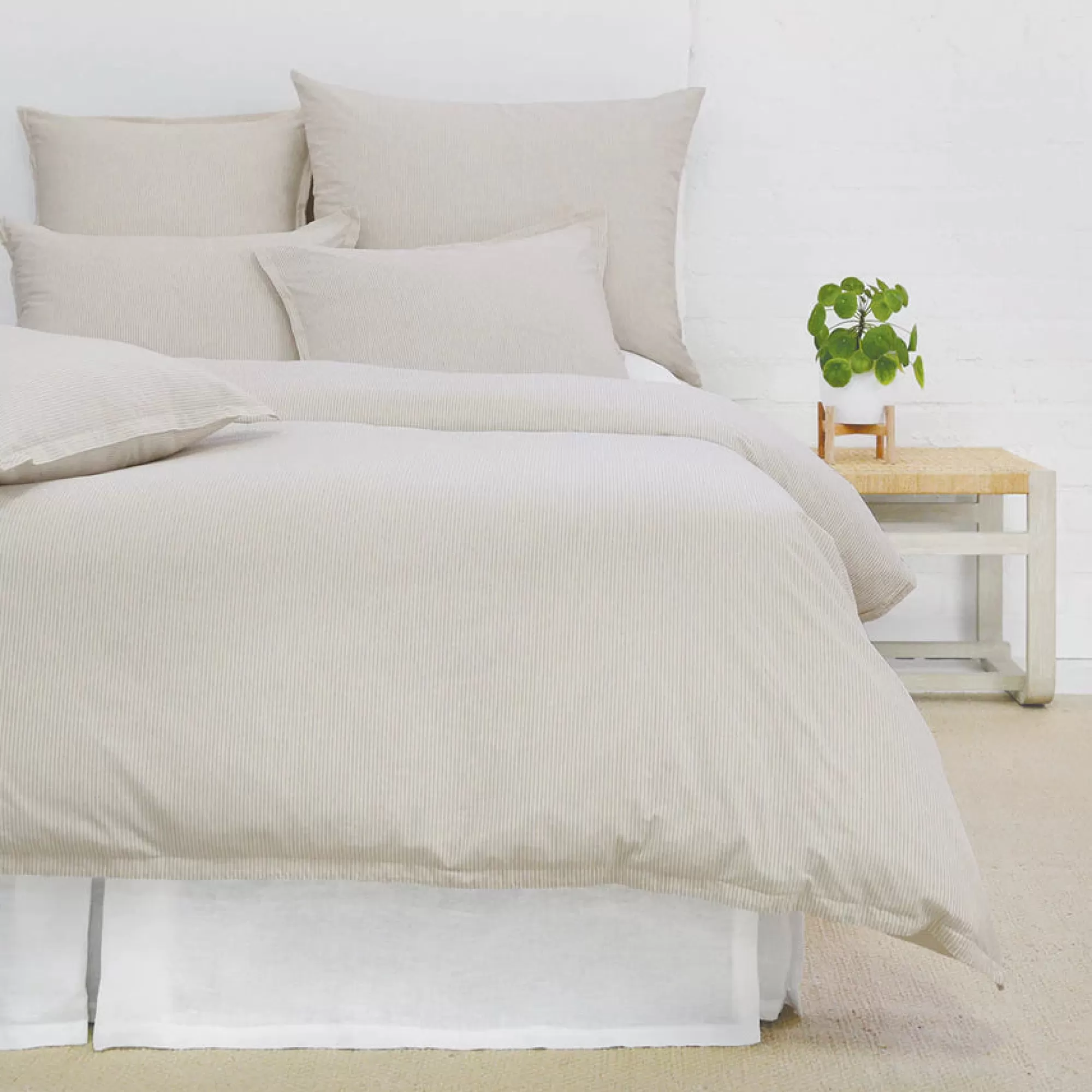 Outlet Be Home Luke King Duvet, Natural