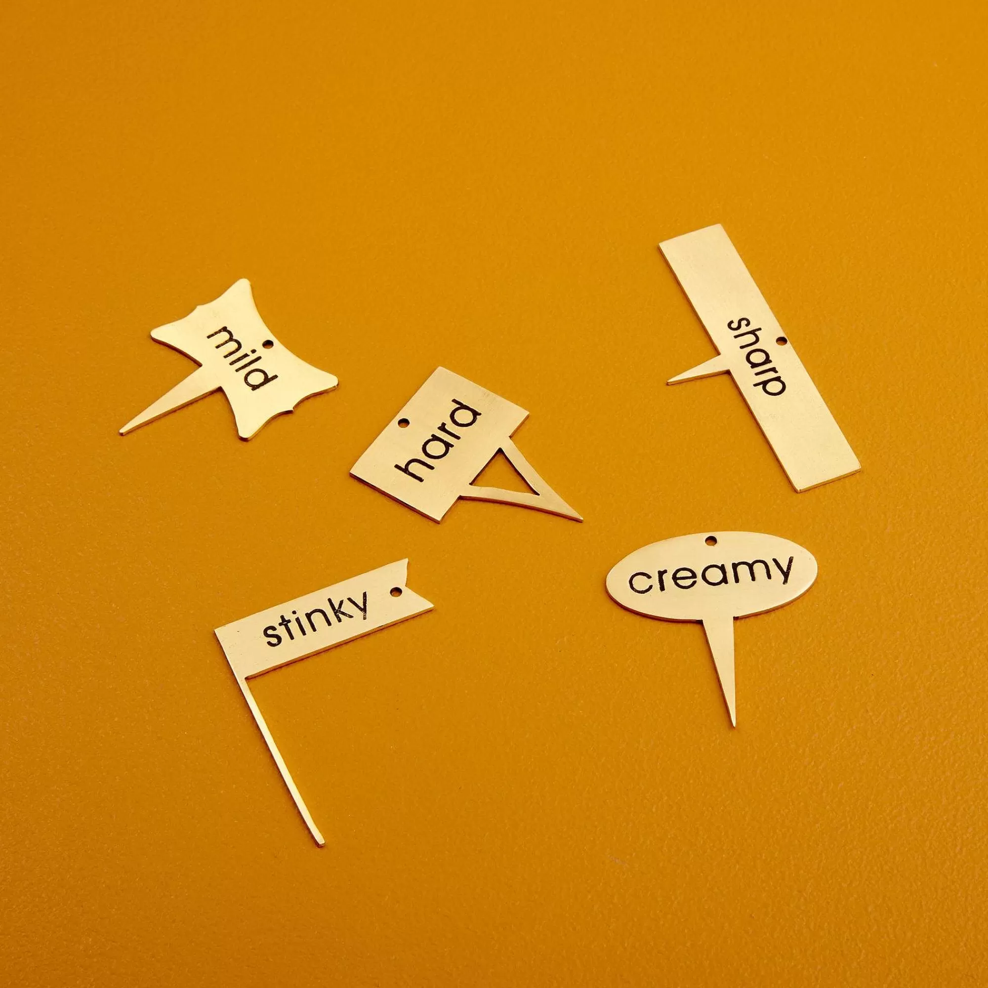 Be Home Cheese Knives & Spreaders<Luxe Cheese Markers, Set of 5
