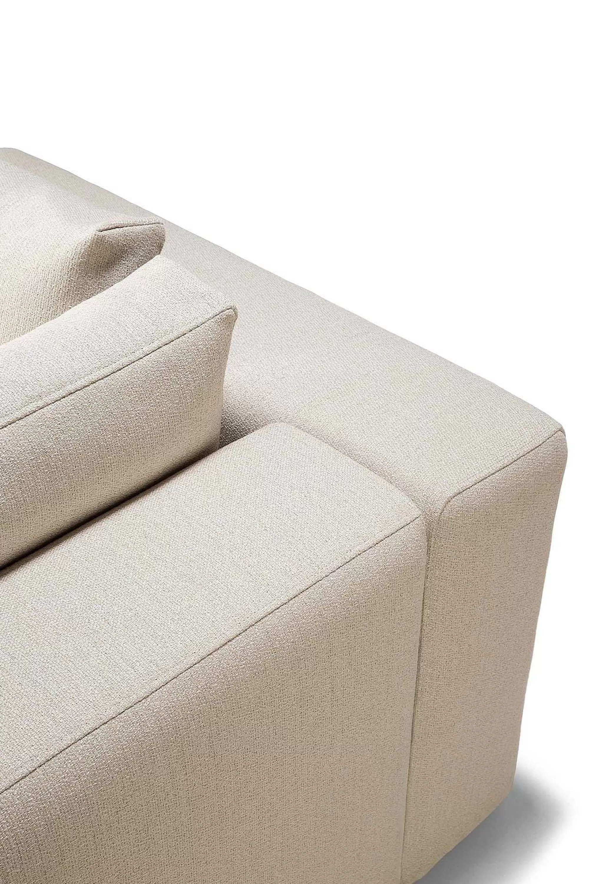Be Home Sofas<Mellow Corner Eco Fabric Sofa, Off White