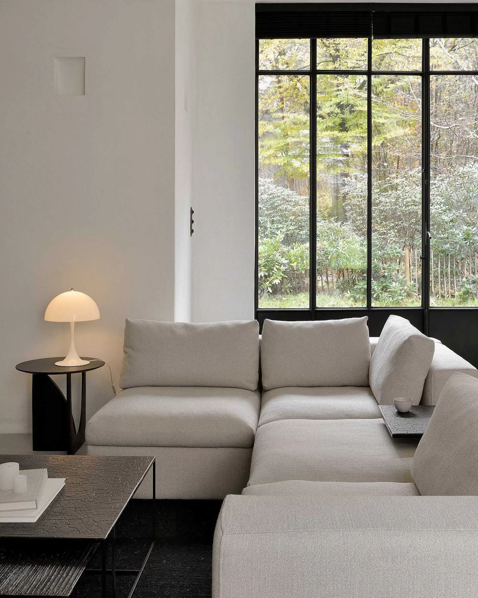 Be Home Sofas<Mellow End Seater With Left Arm Eco Fabric Sofa, Off White