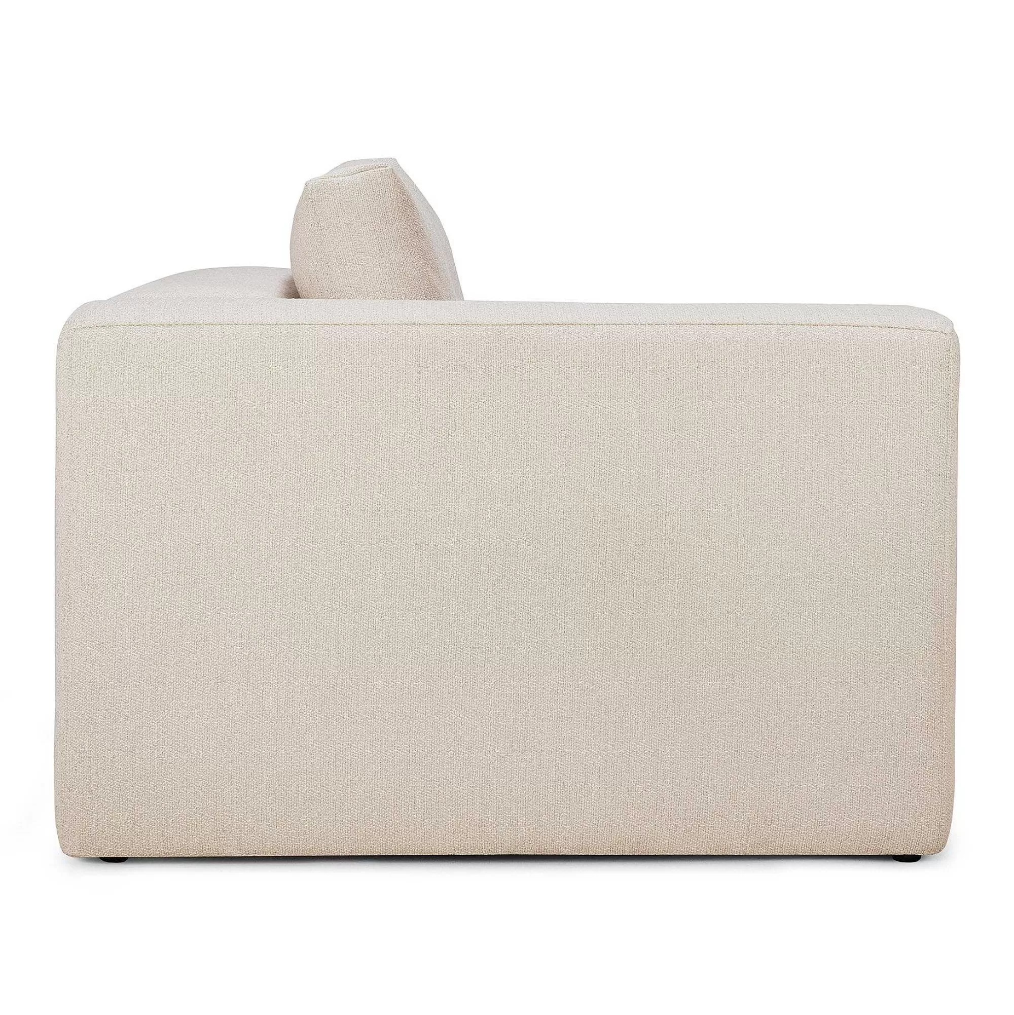Be Home Sofas<Mellow End Seater With Right Arm Eco Fabric Sofa, Off White
