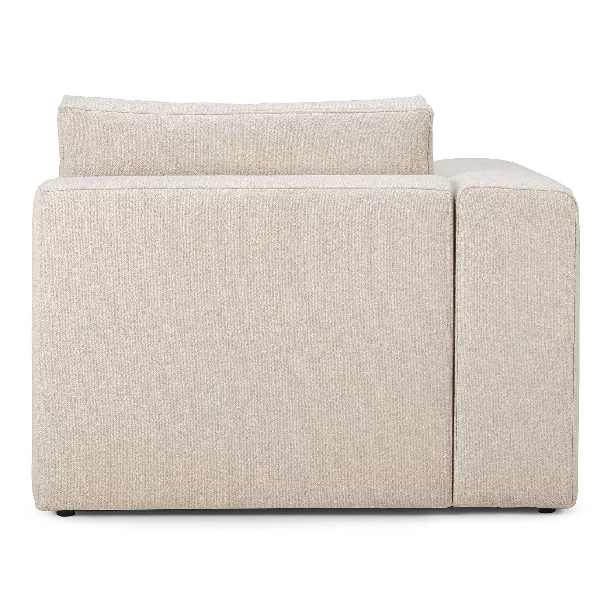 Be Home Sofas<Mellow End Seater With Right Arm Eco Fabric Sofa, Off White