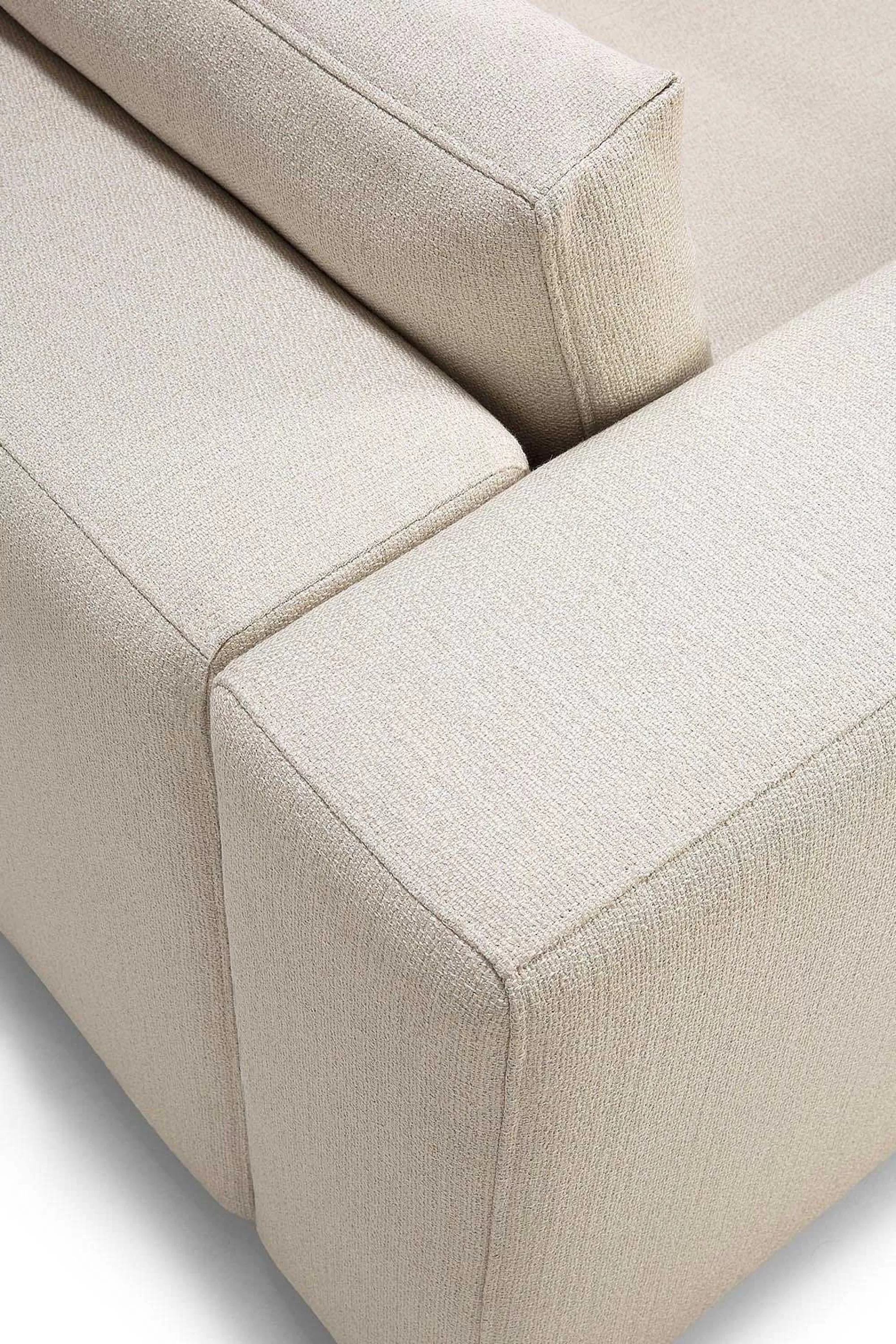 Be Home Sofas<Mellow End Seater With Right Arm Eco Fabric Sofa, Off White
