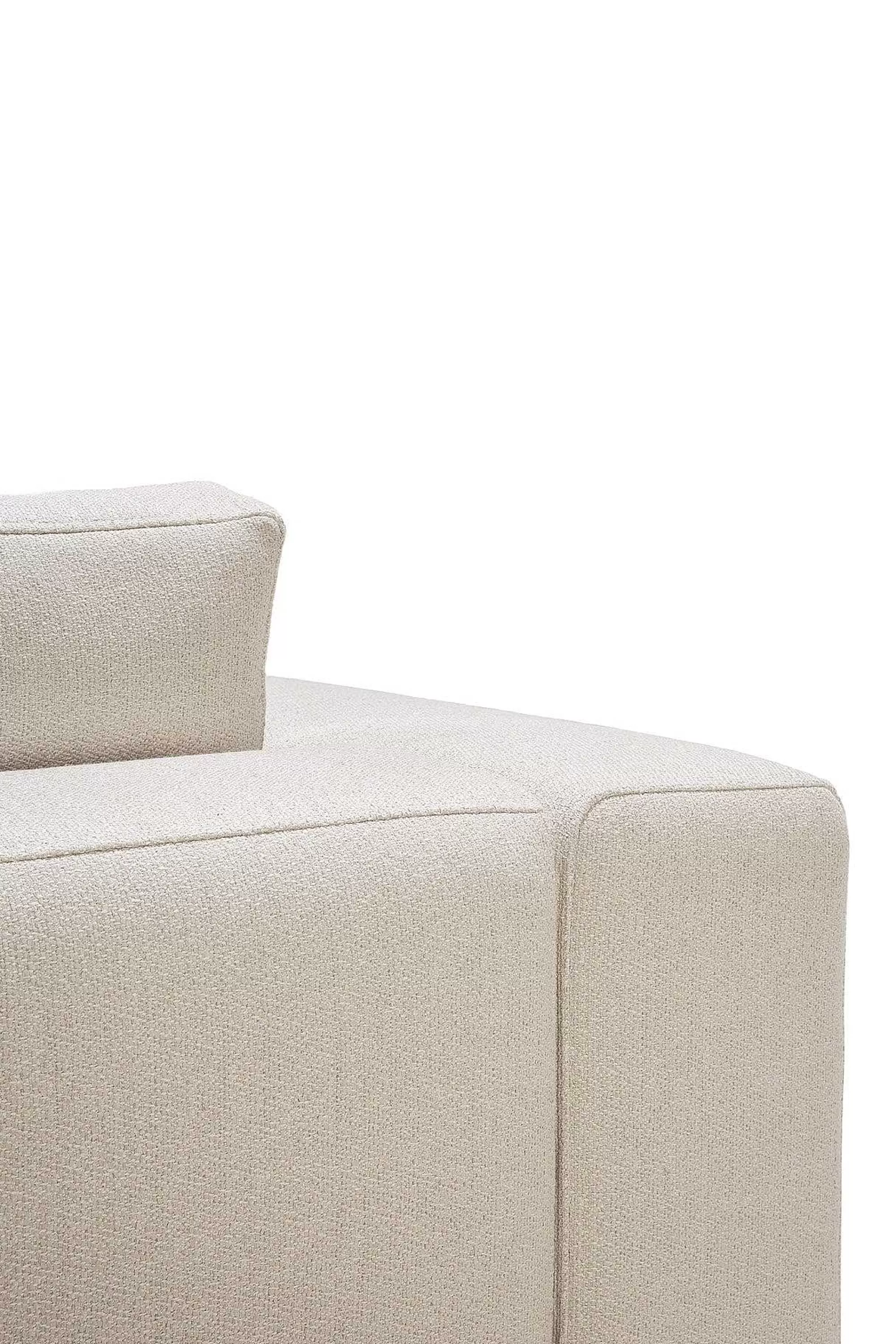Be Home Sofas<Mellow End Seater With Right Arm Eco Fabric Sofa, Off White