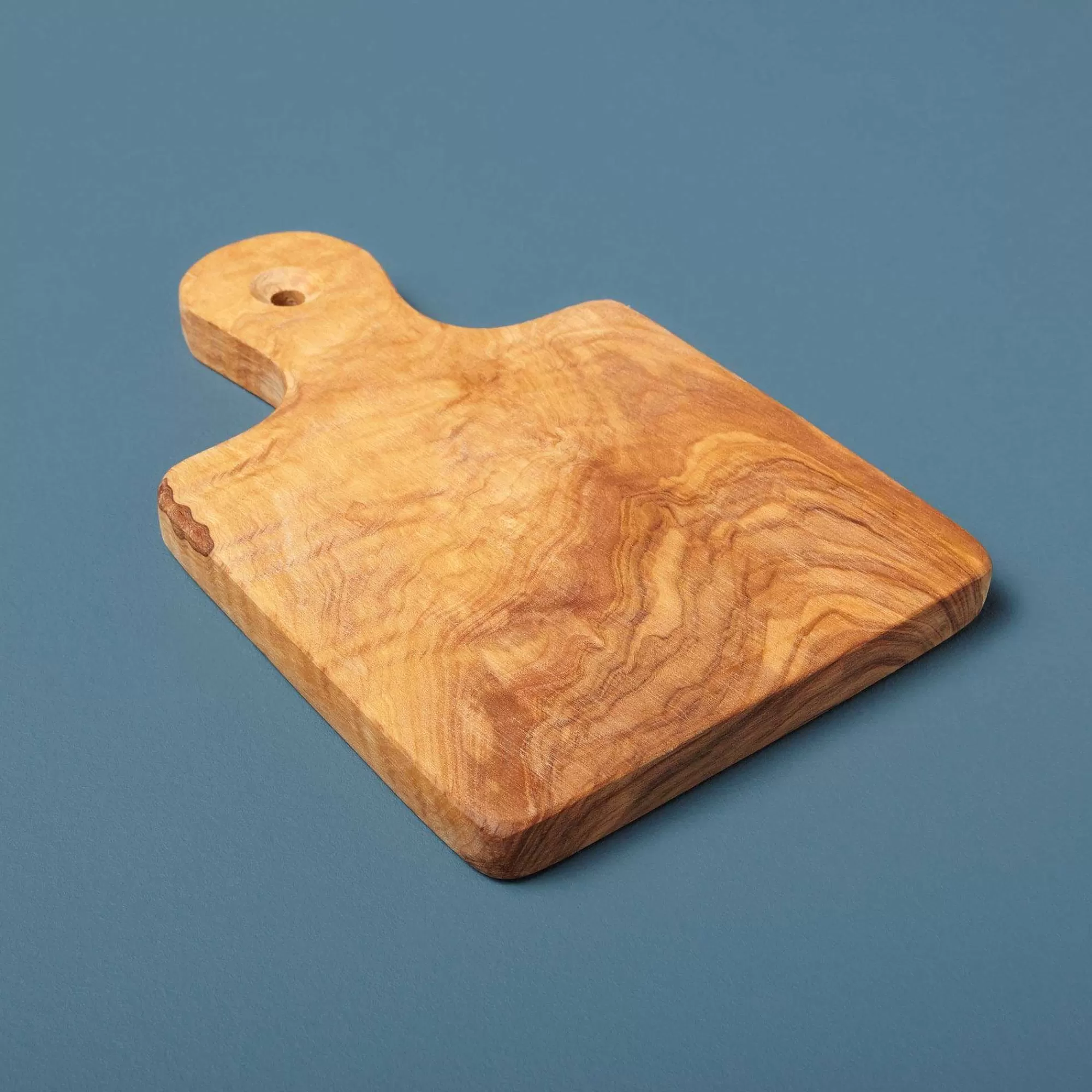 Be Home Wood Serving Boards<Mini Square Olive Wood Board