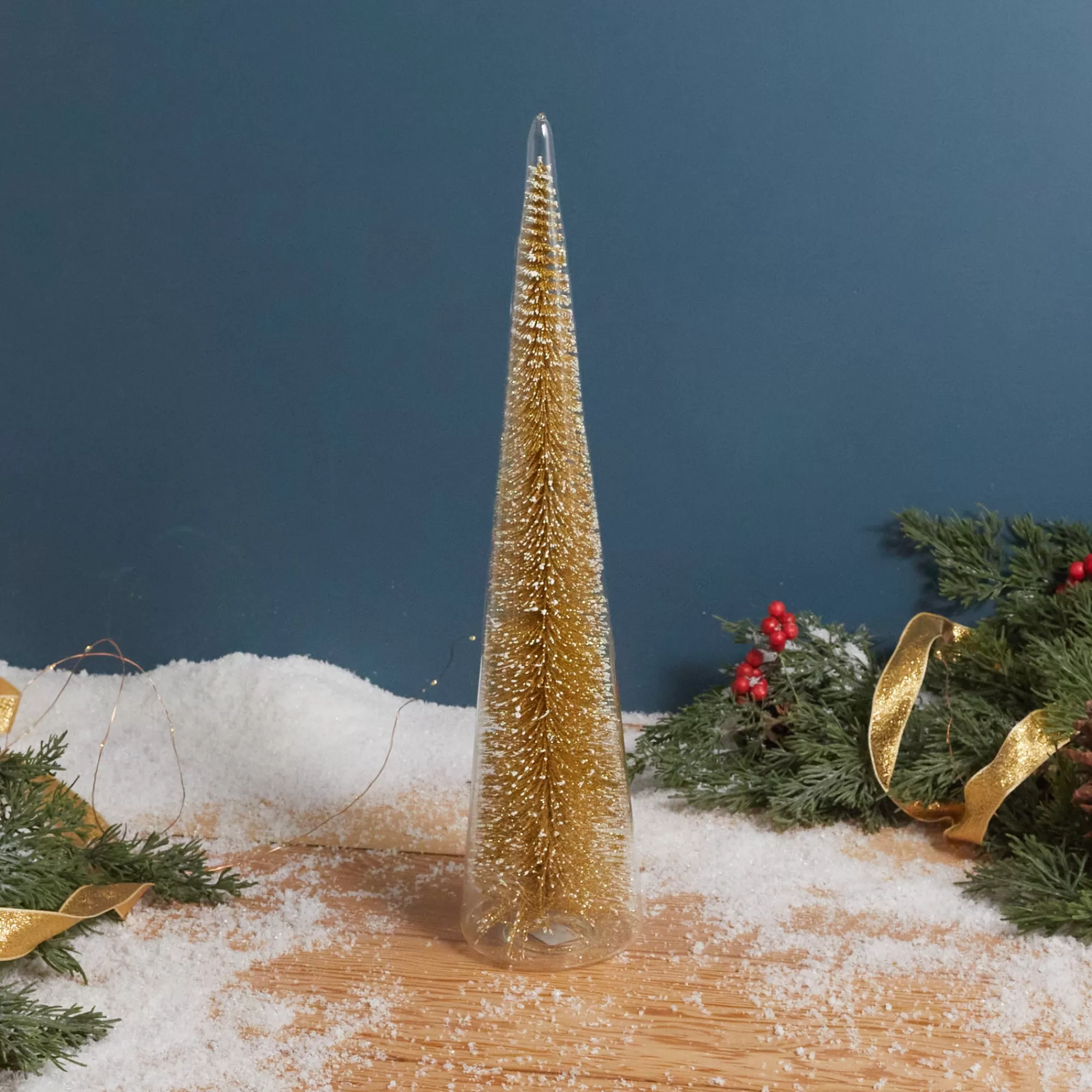 Cheap Be Home Modern Tree with Champagne Glitter, XL