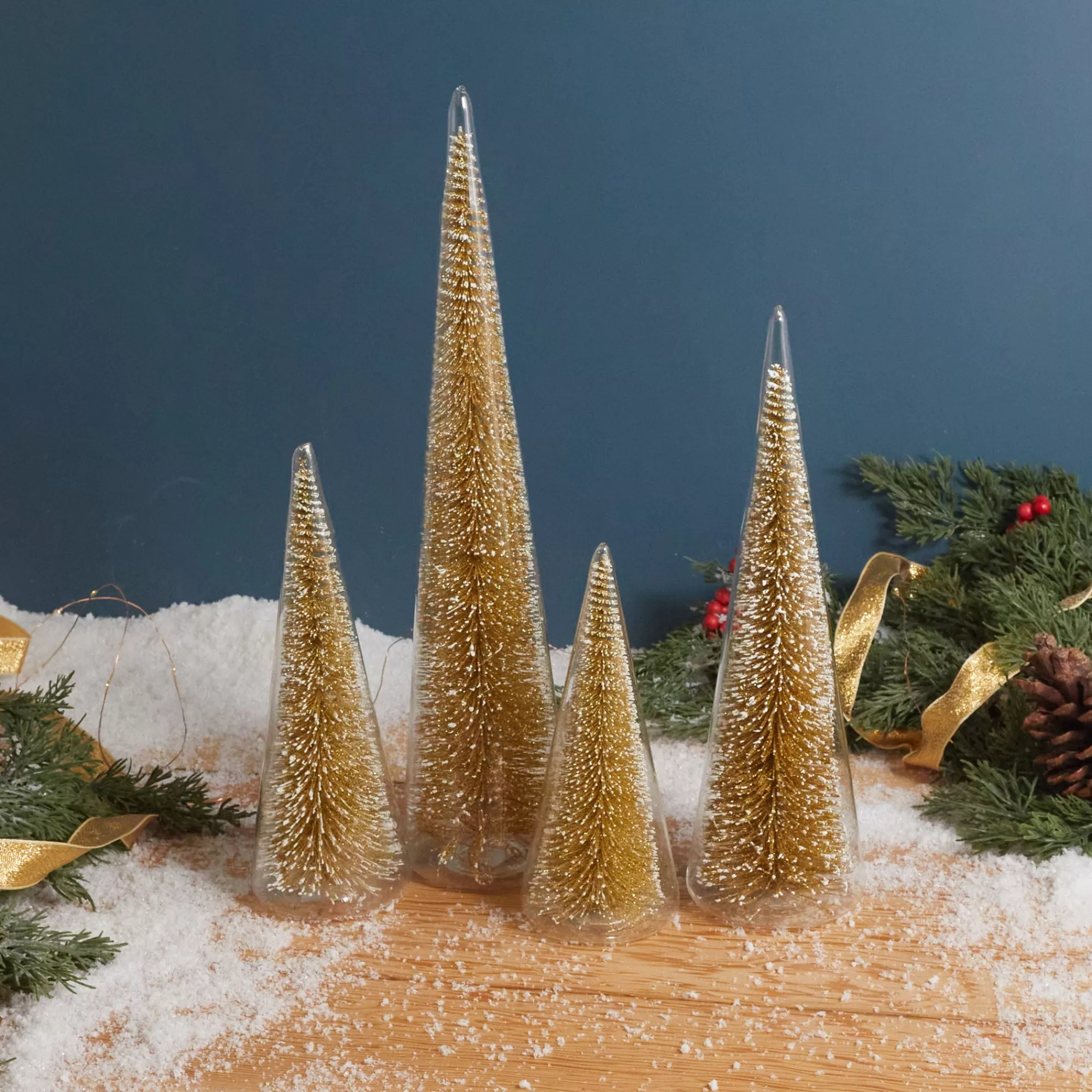Cheap Be Home Modern Tree with Champagne Glitter, XL