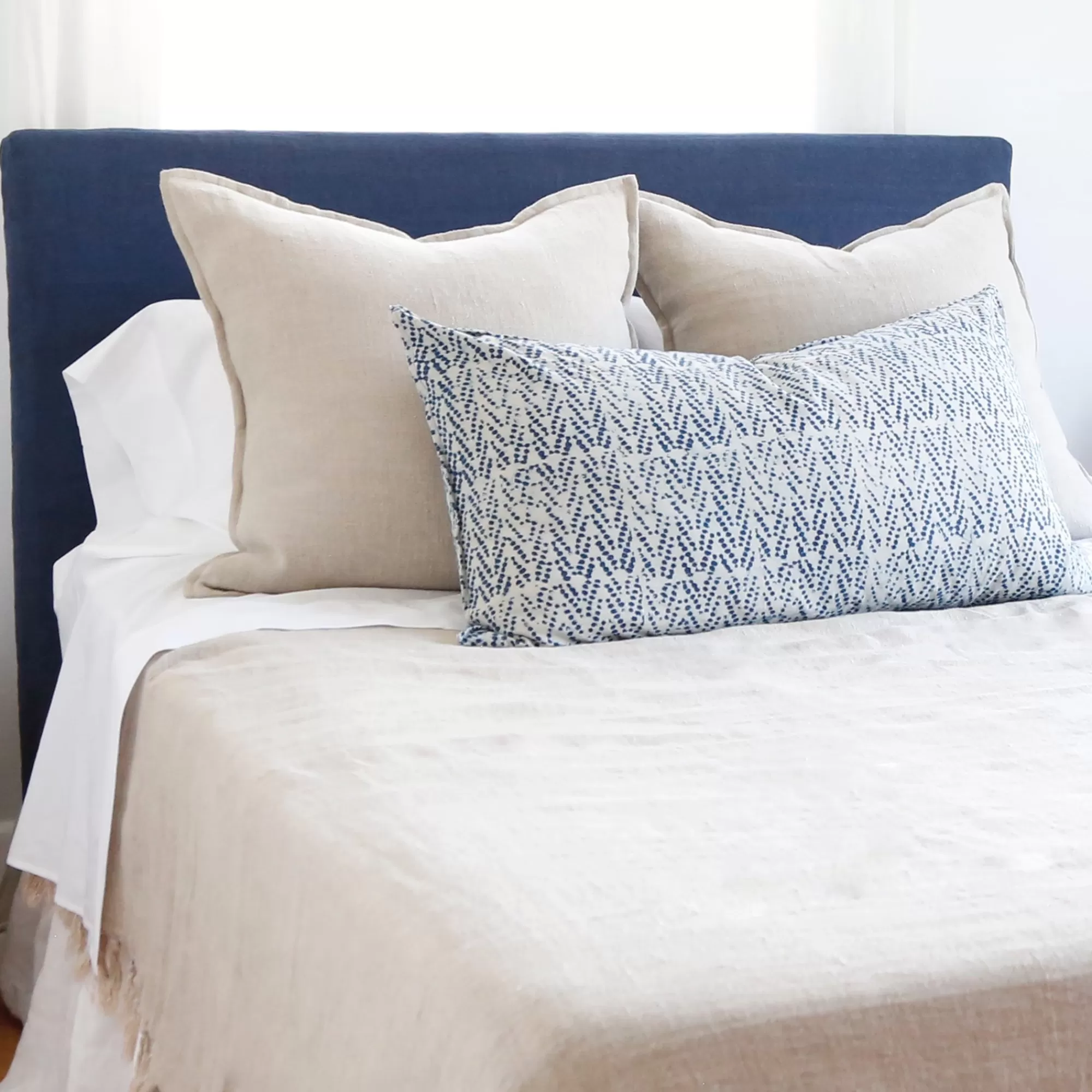 Fashion Be Home Montauk Large Euro Sham, Natural
