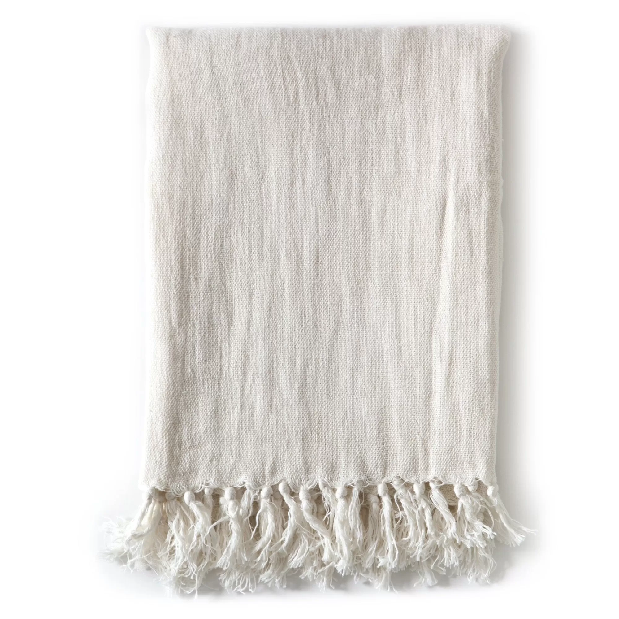 Sale Be Home Montauk Throw, Cream
