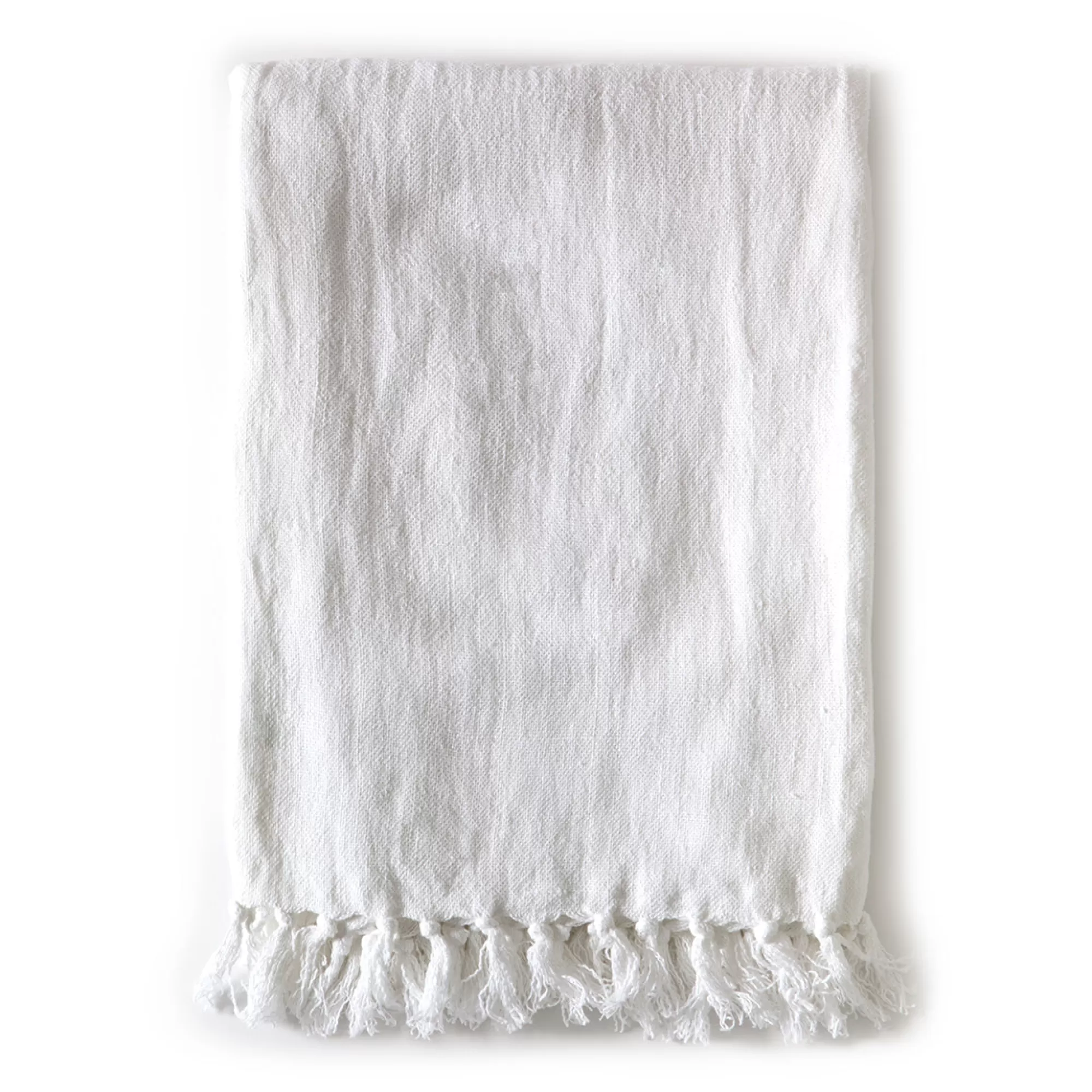 Discount Be Home Montauk Throw, Pure White