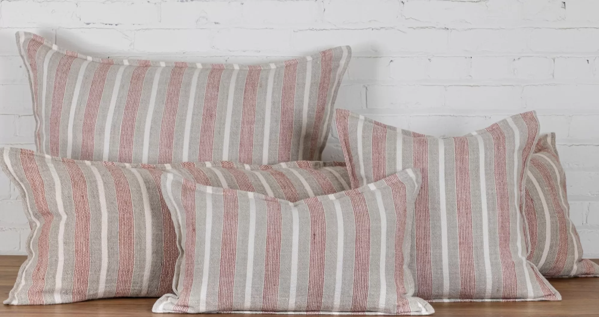 Cheap Be Home Montecito Big Pillow, Terra Cotta & Natural