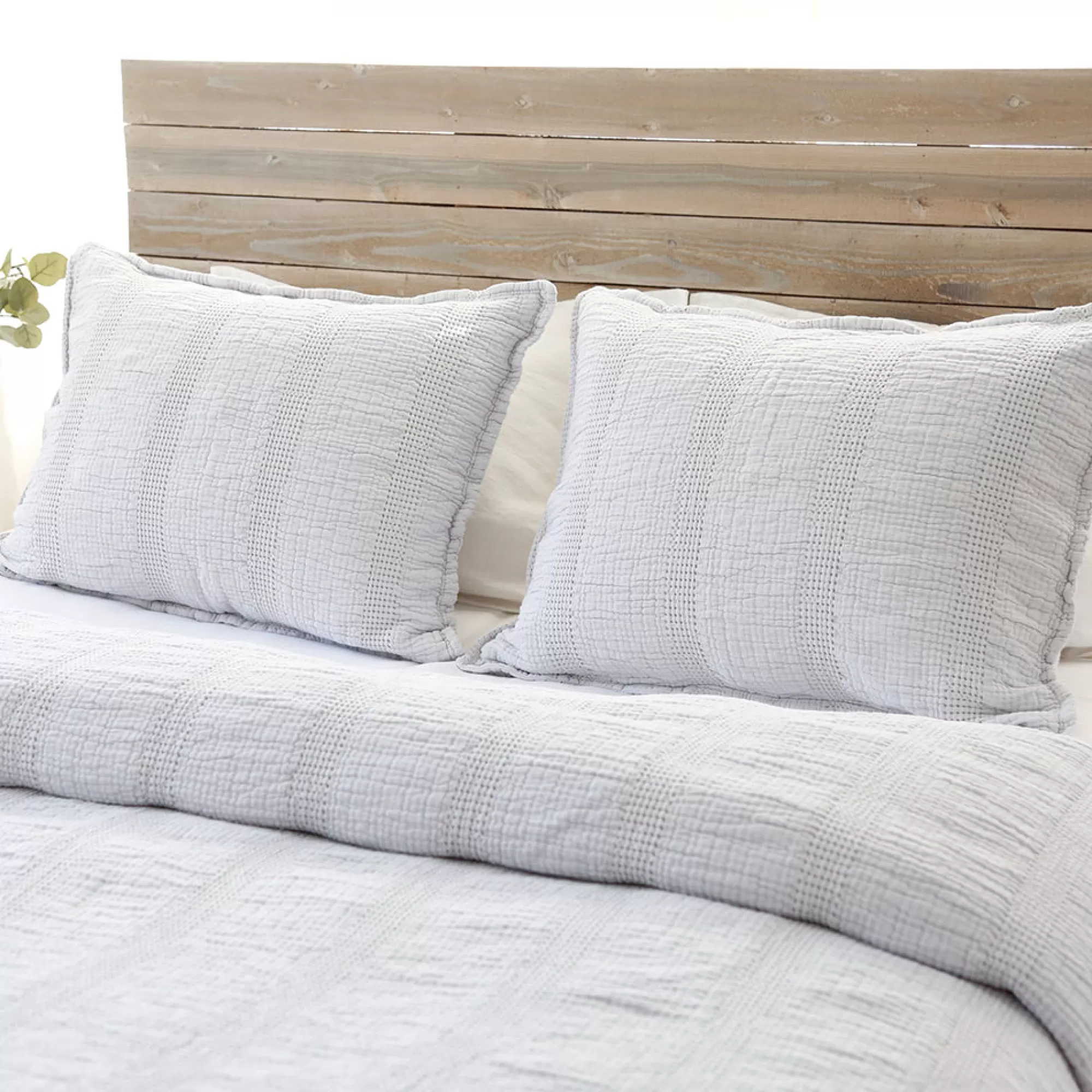 Fashion Be Home Nantucket Standard Sham, Grey
