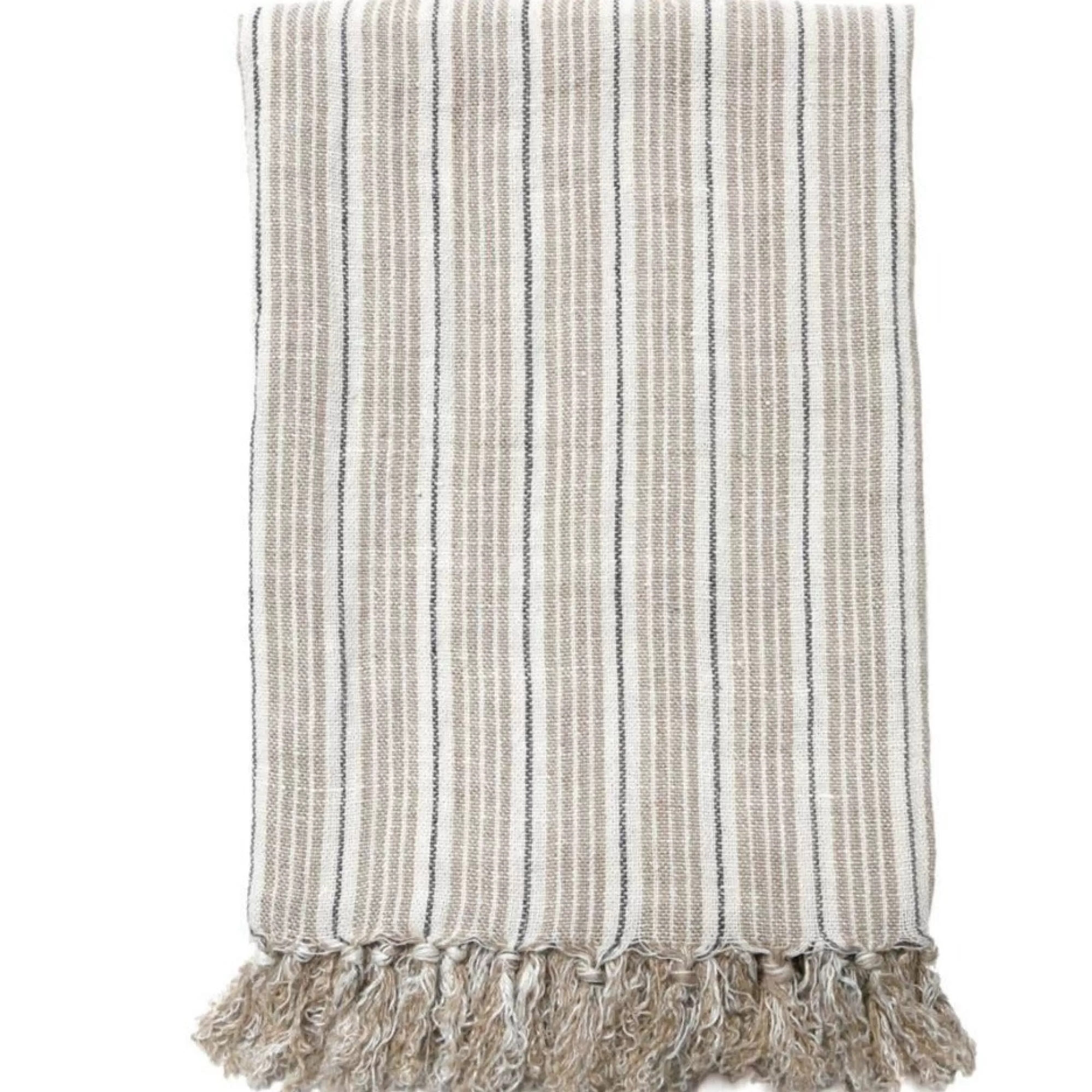 Discount Be Home Newport Throw, Natural & Midnight