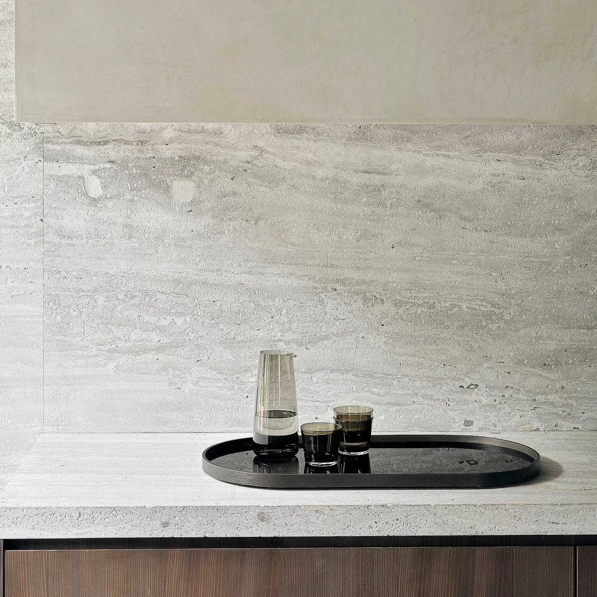 Be Home Trays<Oblong Bronze Aged Mirror Tray