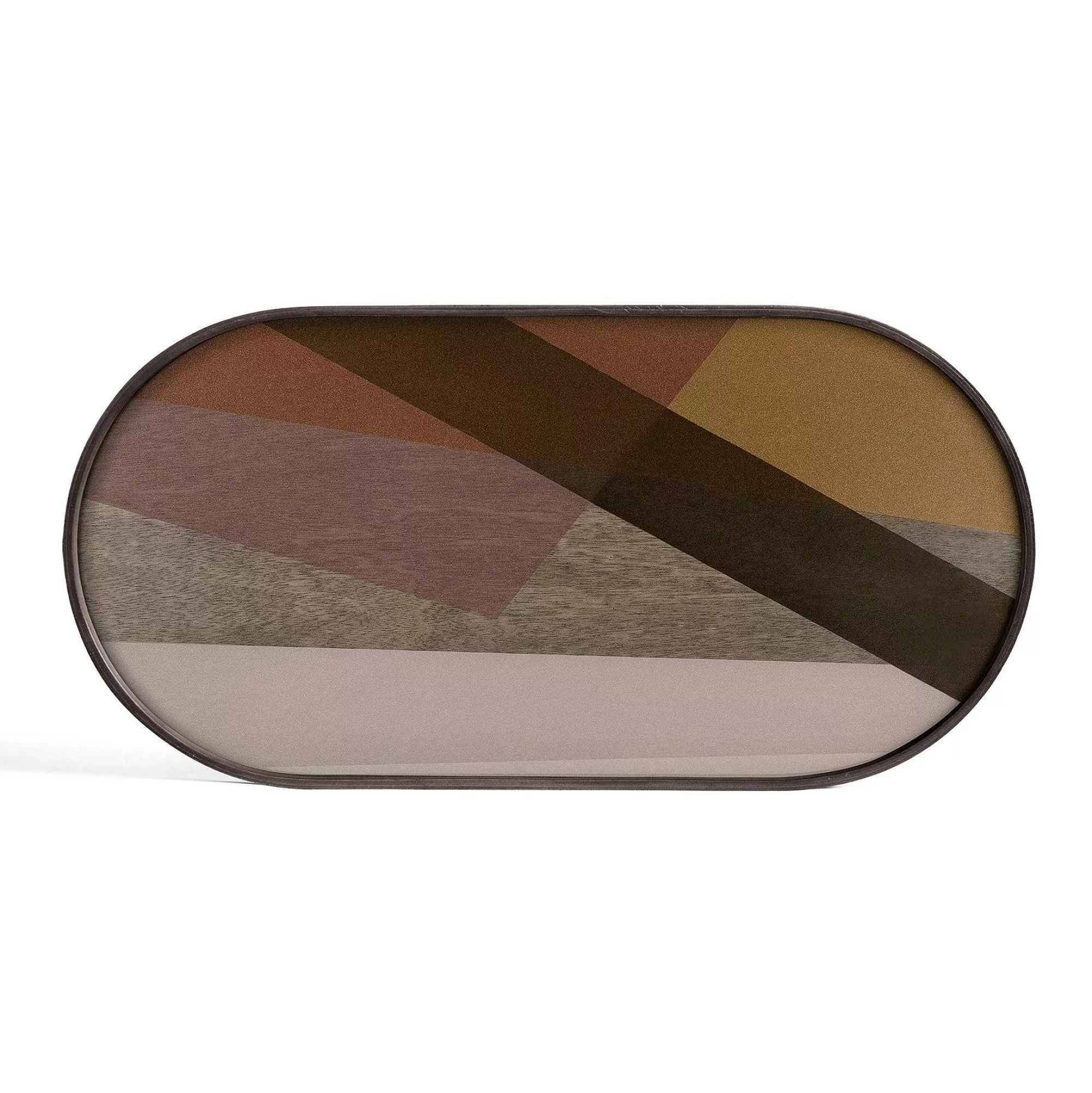 Be Home Trays<Oblong Pinot Glass Angle Tray, Medium