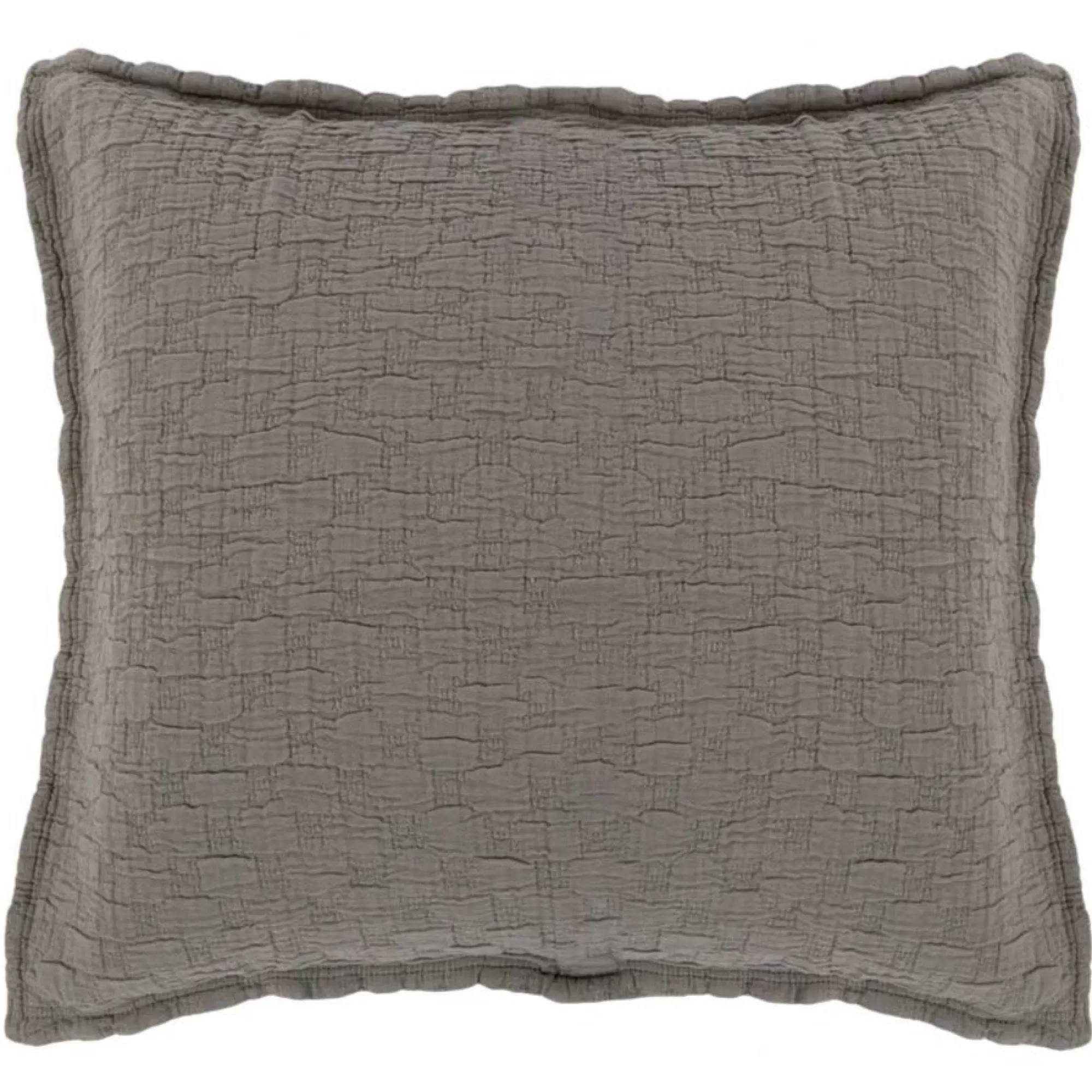 Hot Be Home Ojai Euro Sham, Pebble