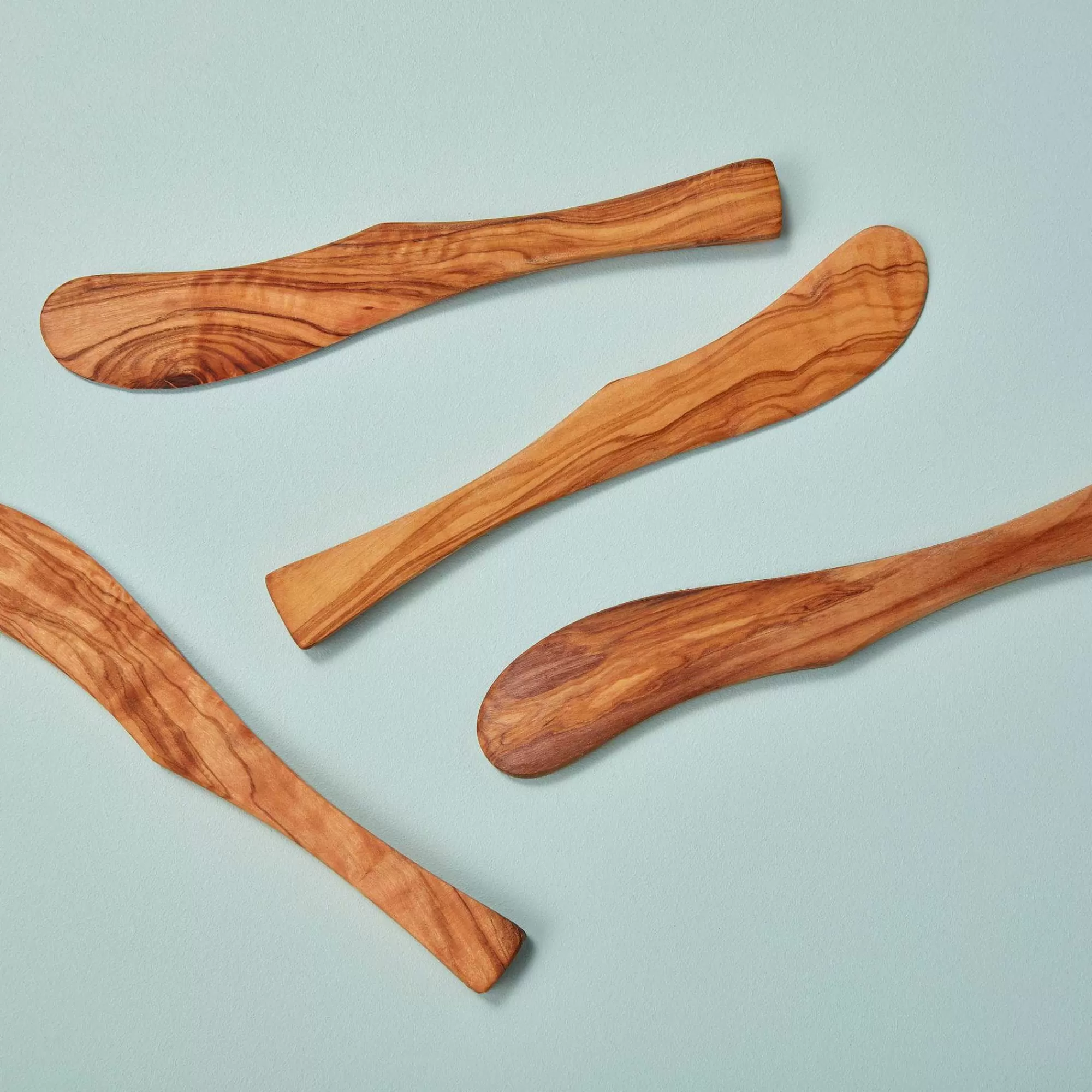 Be Home Cheese Knives & Spreaders<Olive Wood Spreaders, Set of 4