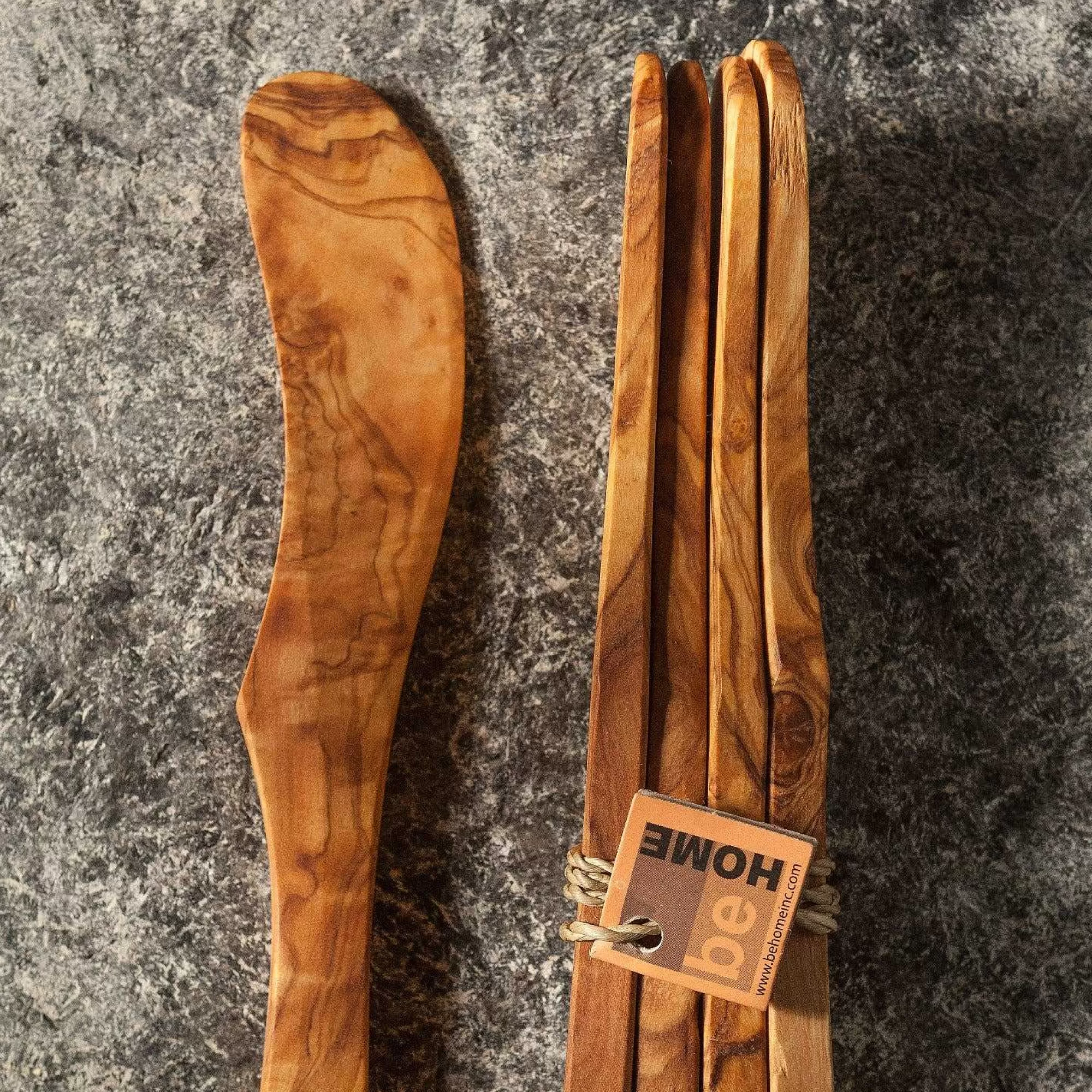 Be Home Cheese Knives & Spreaders<Olive Wood Spreaders, Set of 4