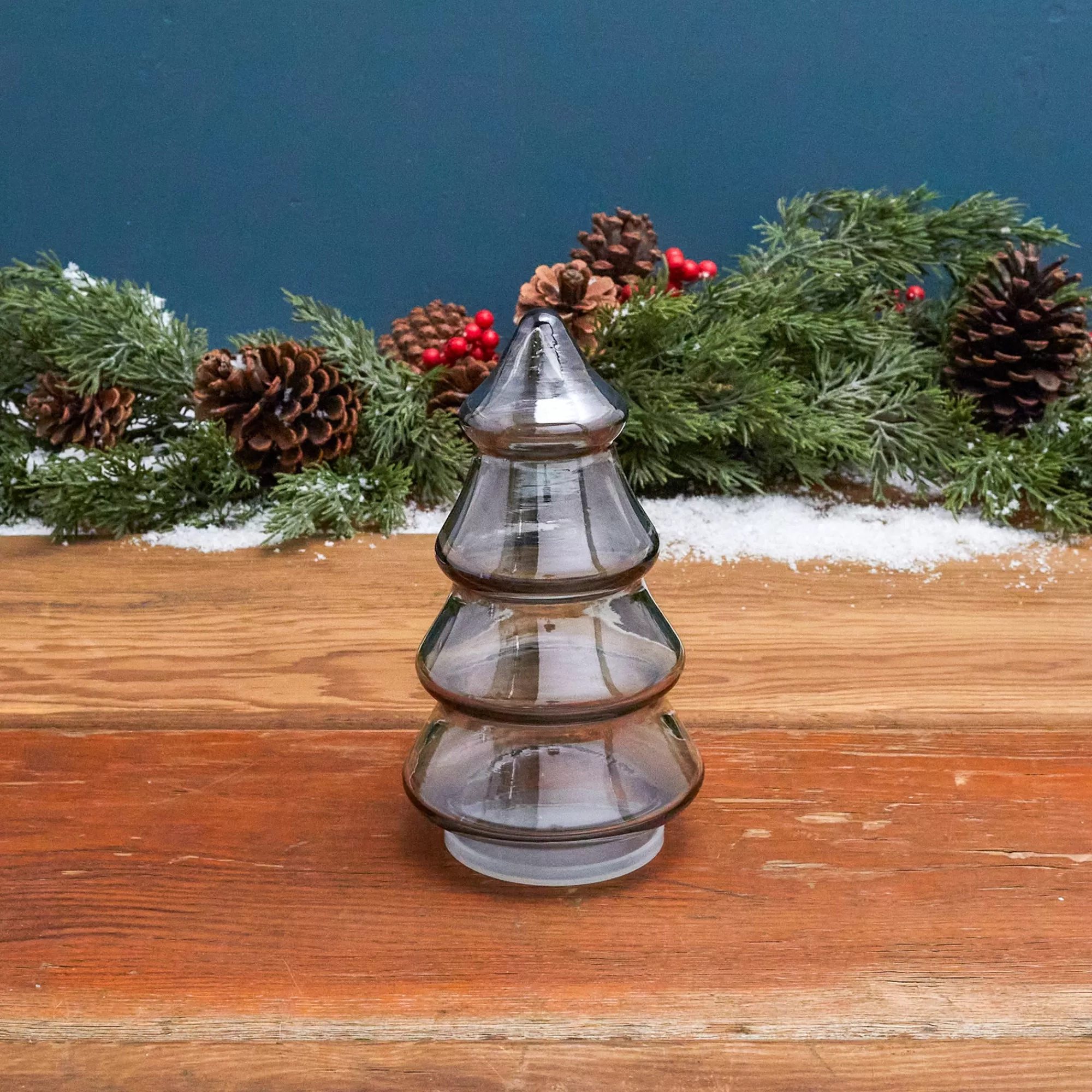 Outlet Be Home Onyx Luster Glass Tree Canister