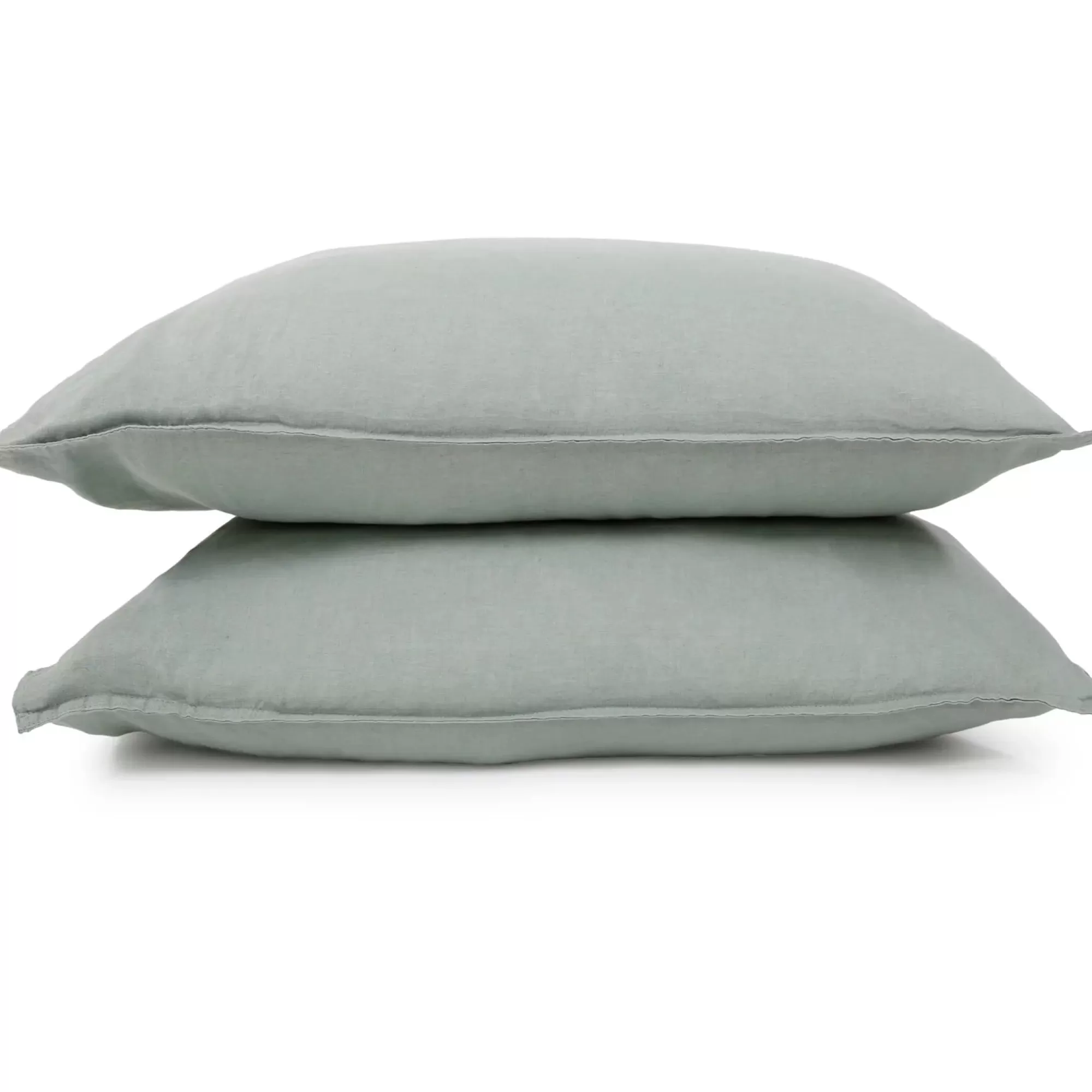 Fashion Be Home Parker Linen King Sham Set, Sage