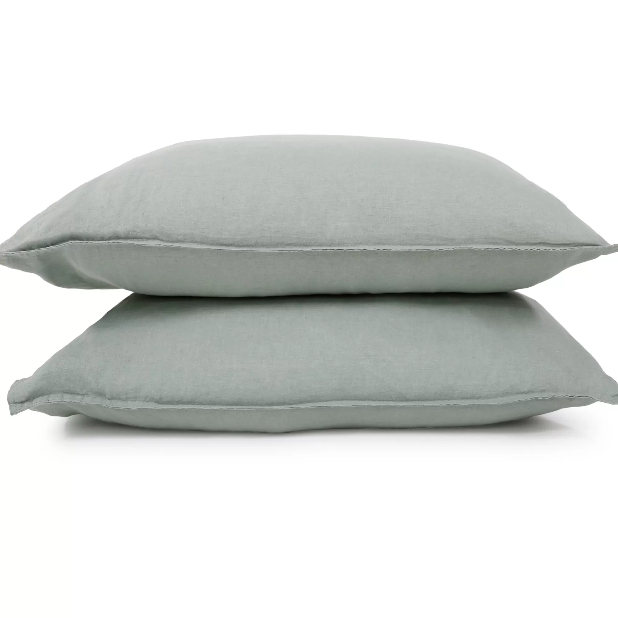 Discount Be Home Parker Linen Standard Sham Set, Sage