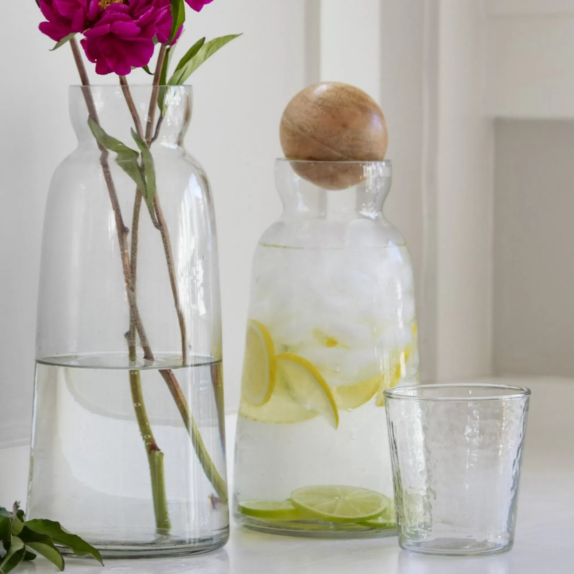 Outlet Be Home Pebble Glass Tumbler Short, Set of 4