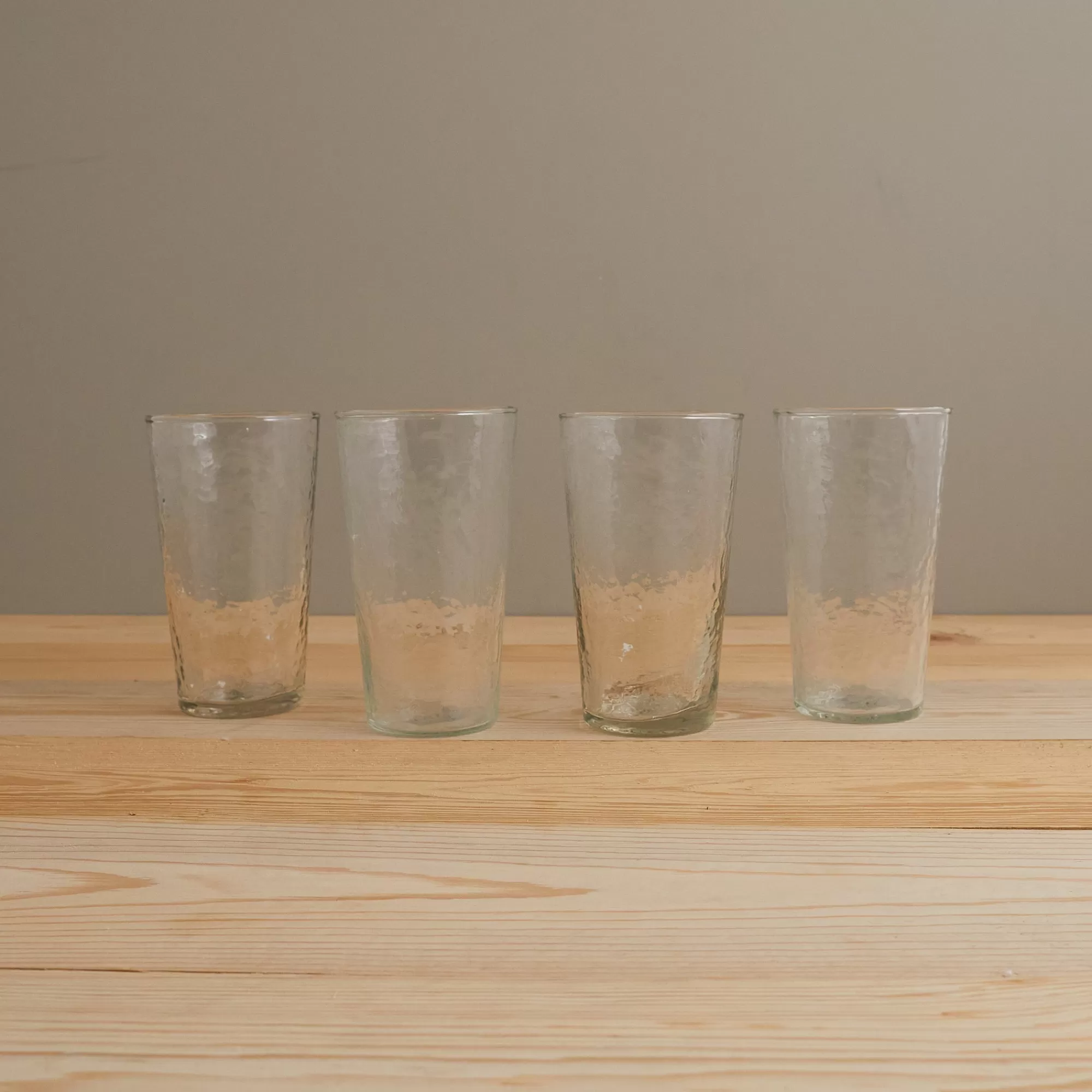 Outlet Be Home Pebble Glass Tumbler Tall, Set of 4
