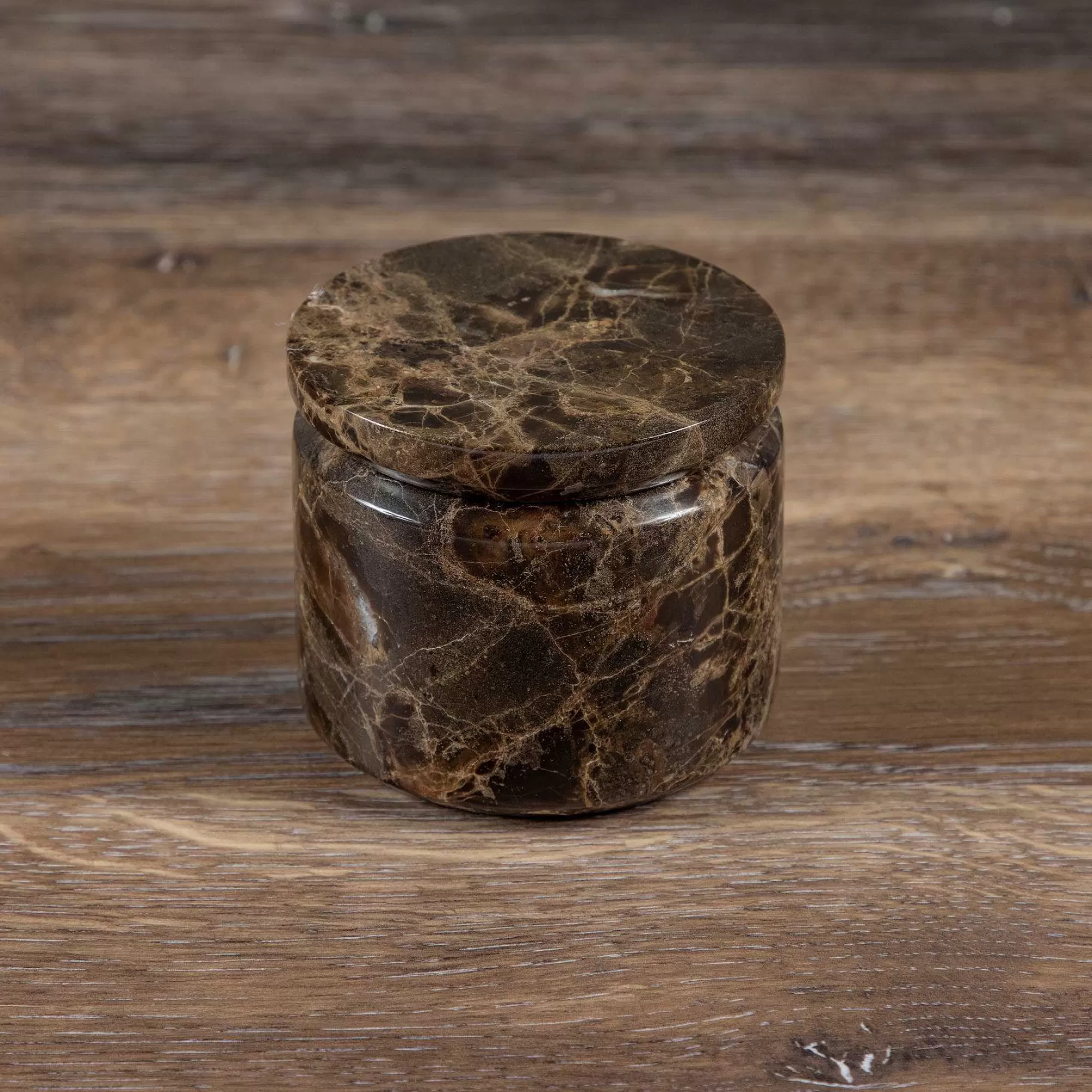 Be Home Bath Canisters<Pesa Marble Storage Box, Brown