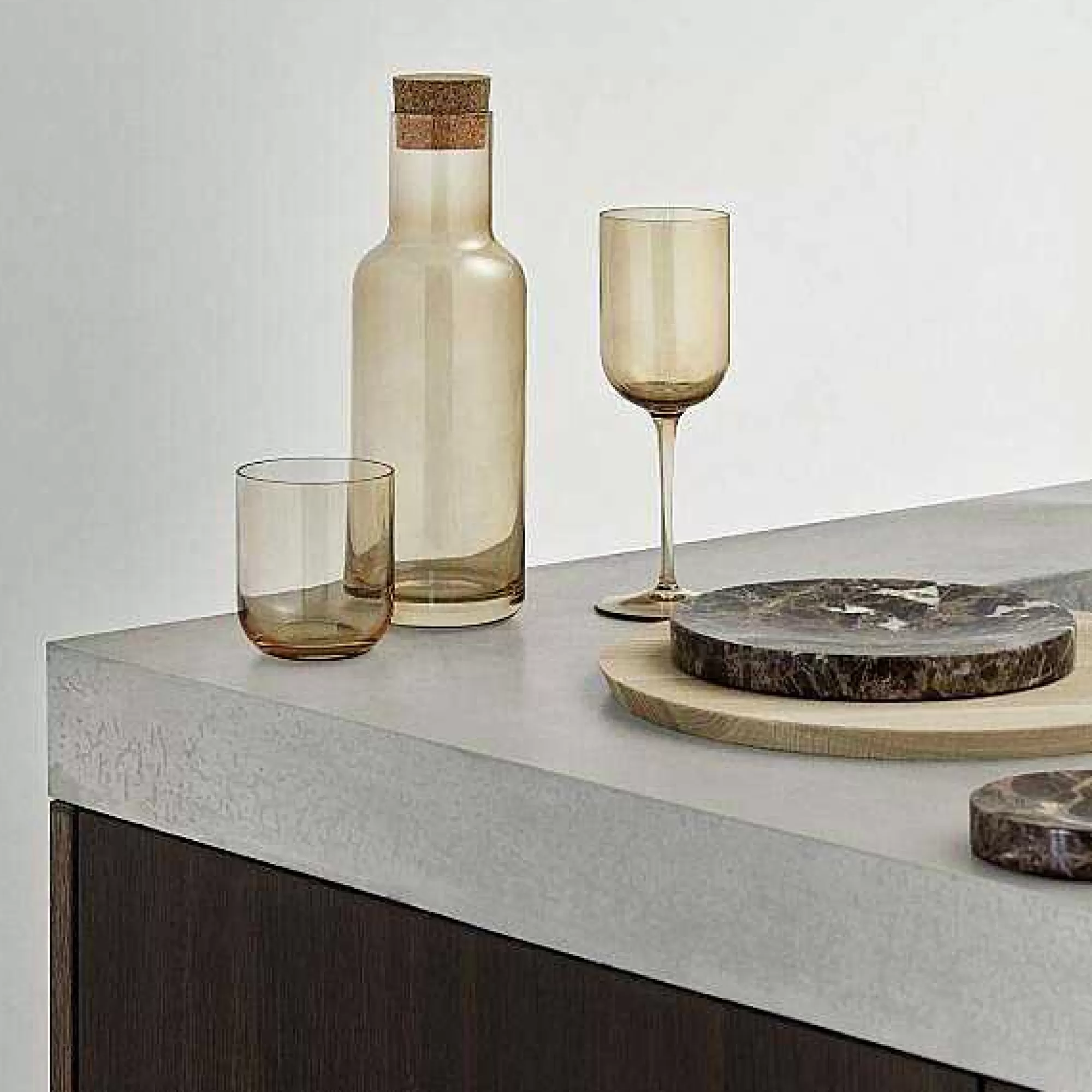Be Home Trays<Pesa Marble Tray, Large, Brown