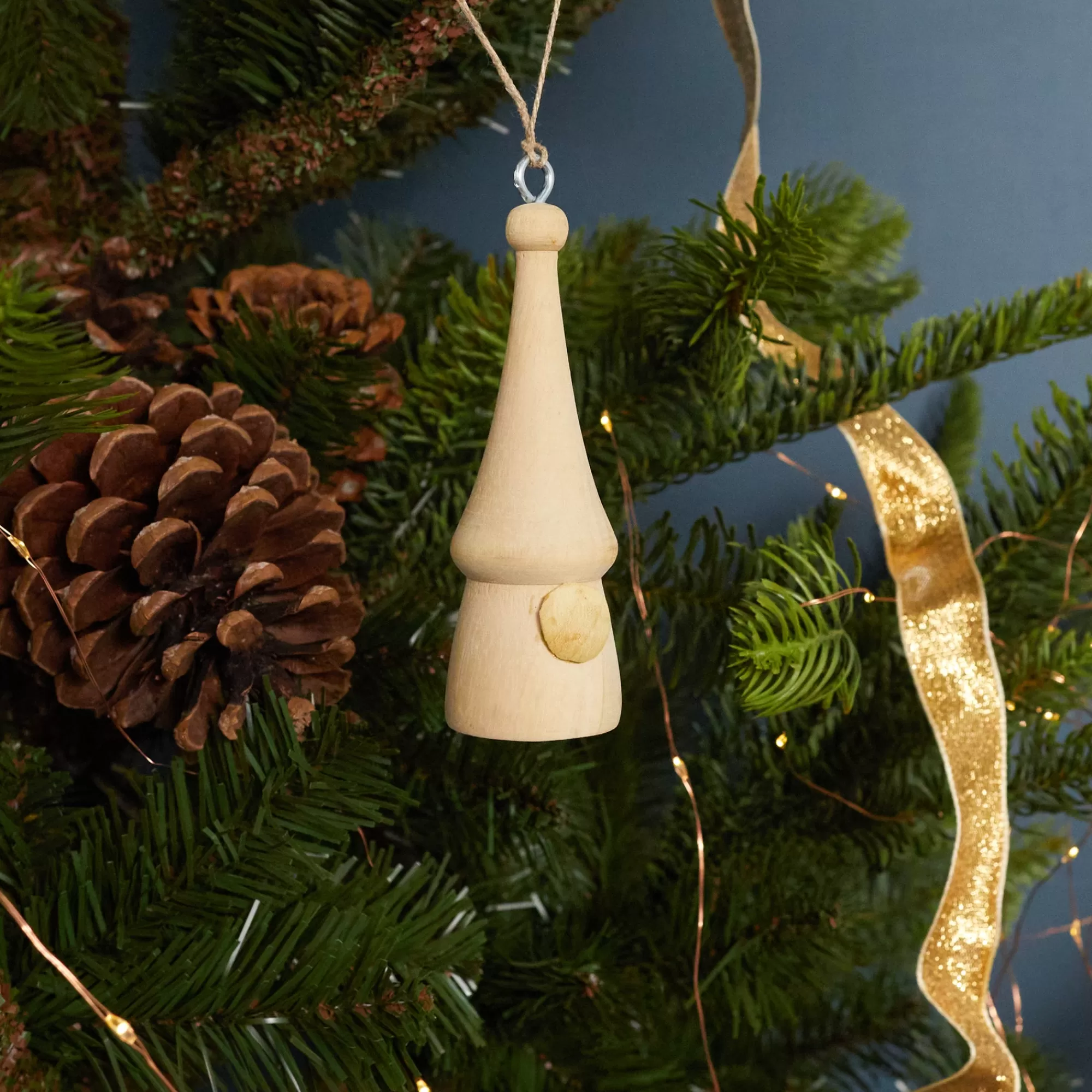 Discount Be Home Pine Gnome Ornament