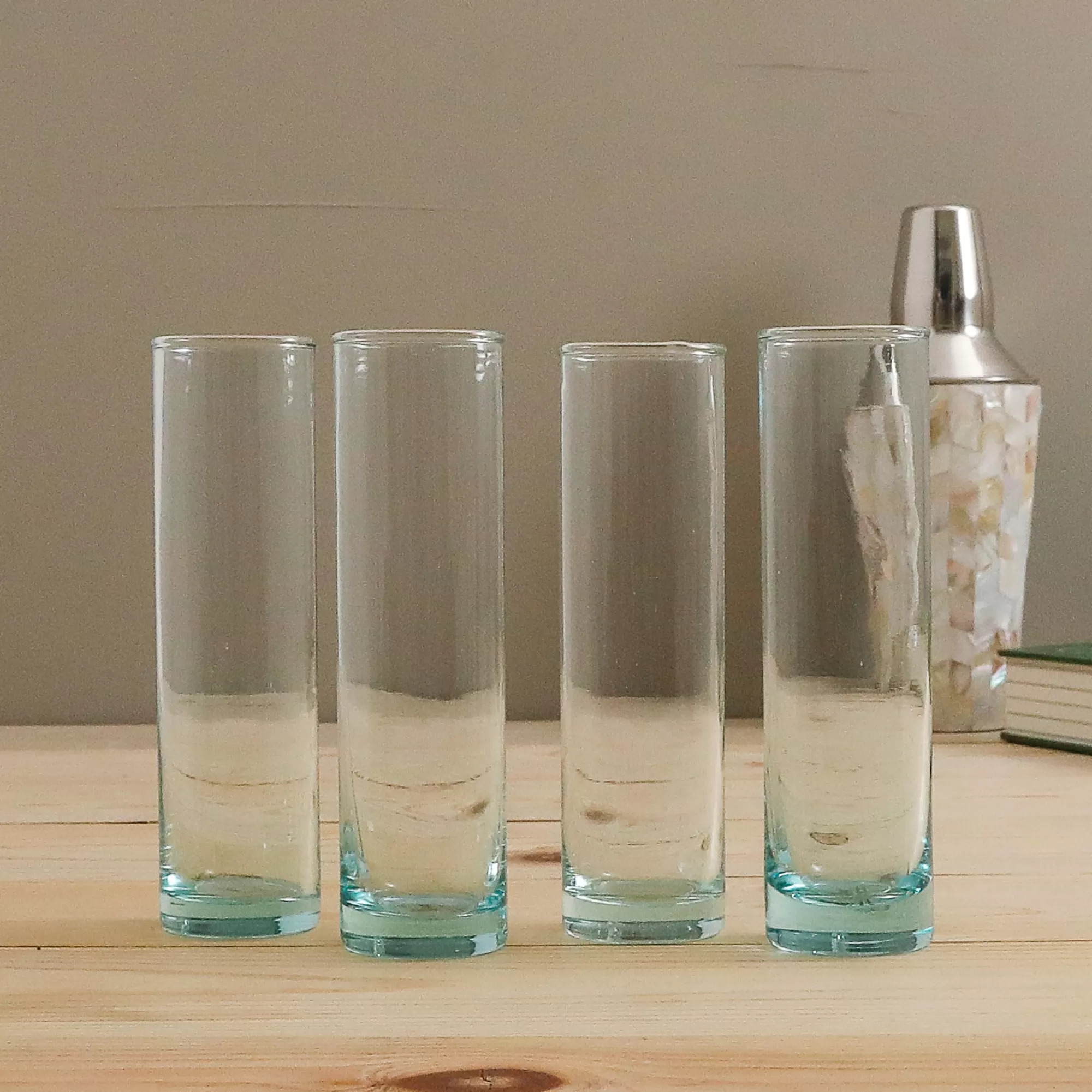 Shop Be Home Premium Recycled Stemless Champagne Flute, Set of 4