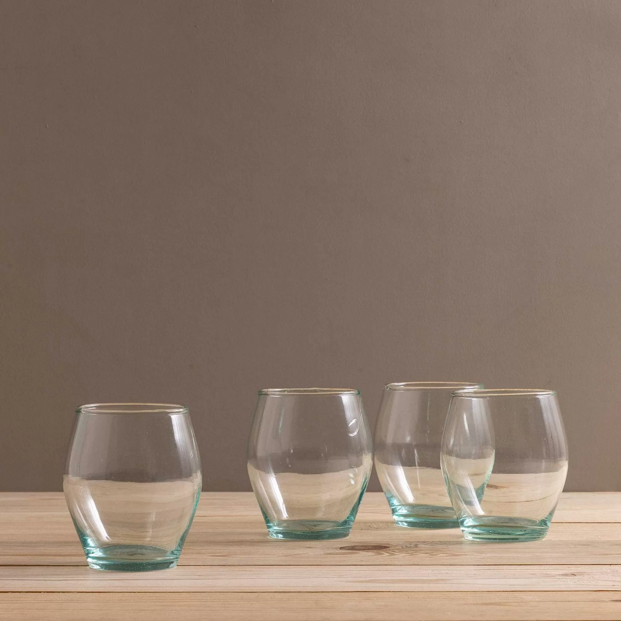 Be Home Cocktail Glassware<Premium Recycled Stemless Tulip Glass, Set of 4