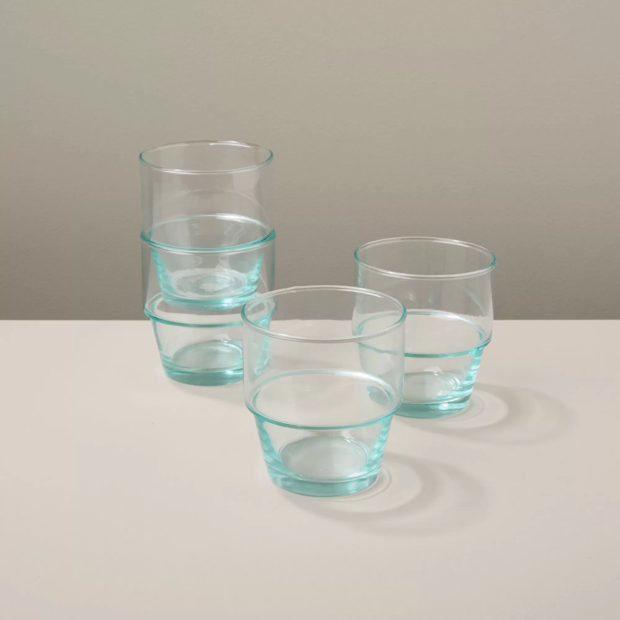 New Be Home Premium Recycled Tall Stacking Tumbler, Set of 4