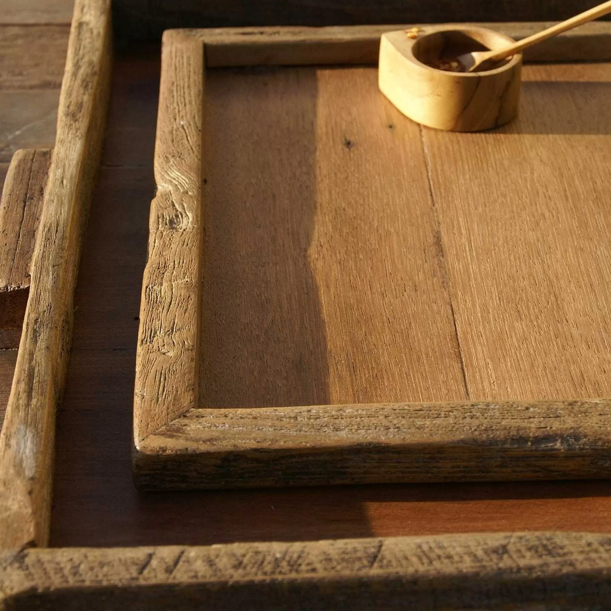 Be Home Trays<Reclaimed Wood Small Tray