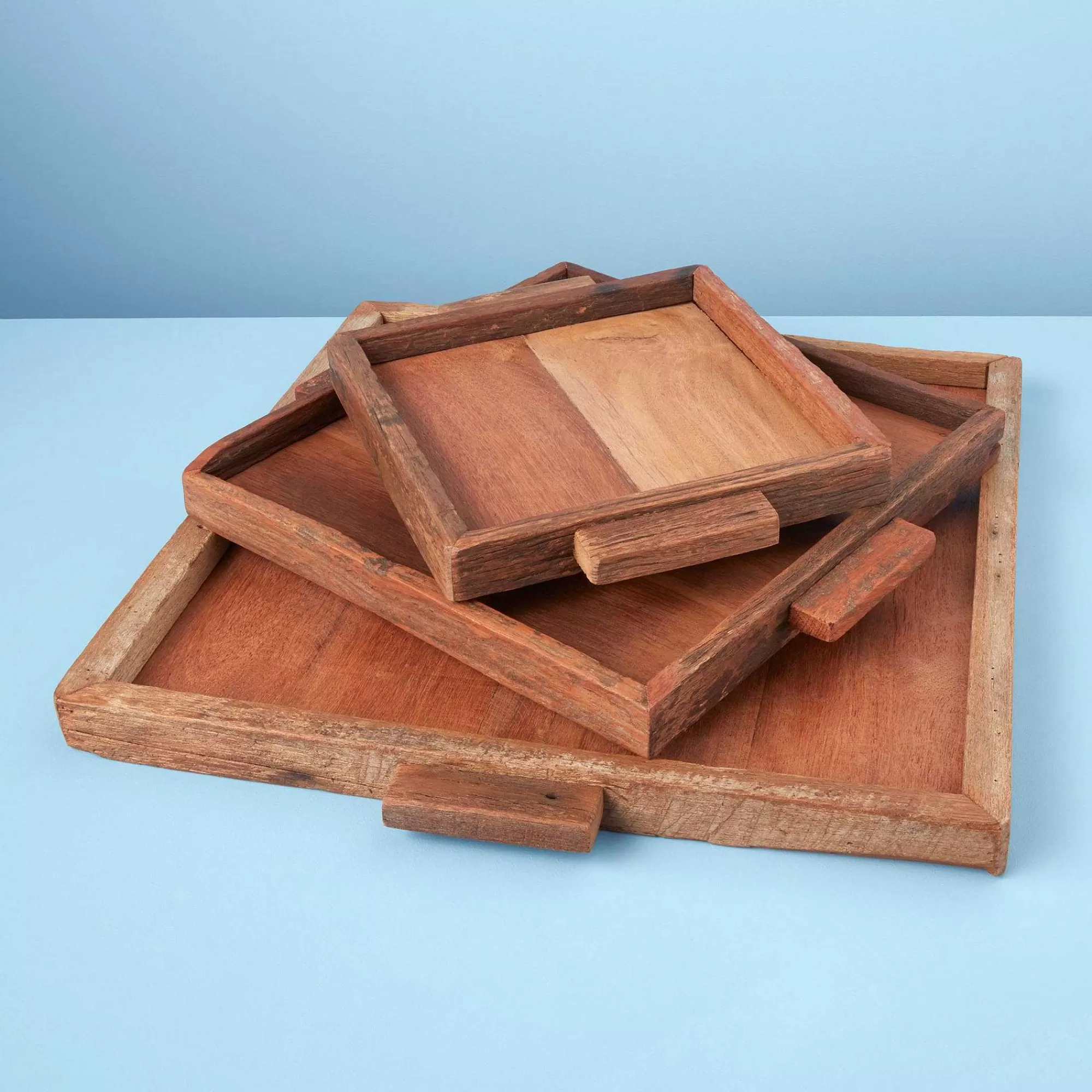 Be Home Trays<Reclaimed Wood Tray Square, XL