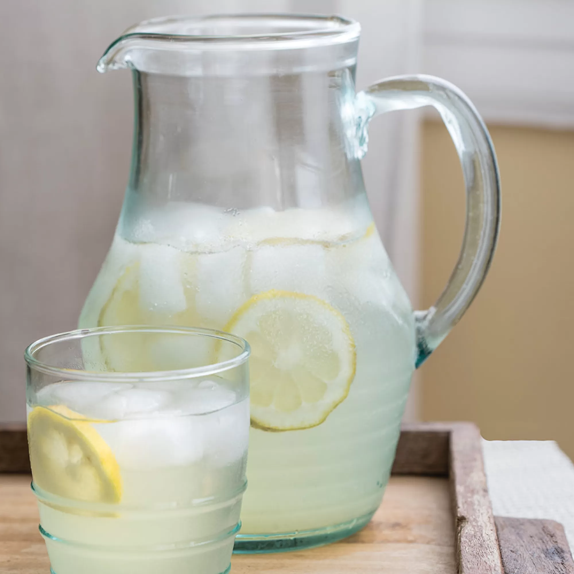 Outlet Be Home Recycled Glass Pitcher