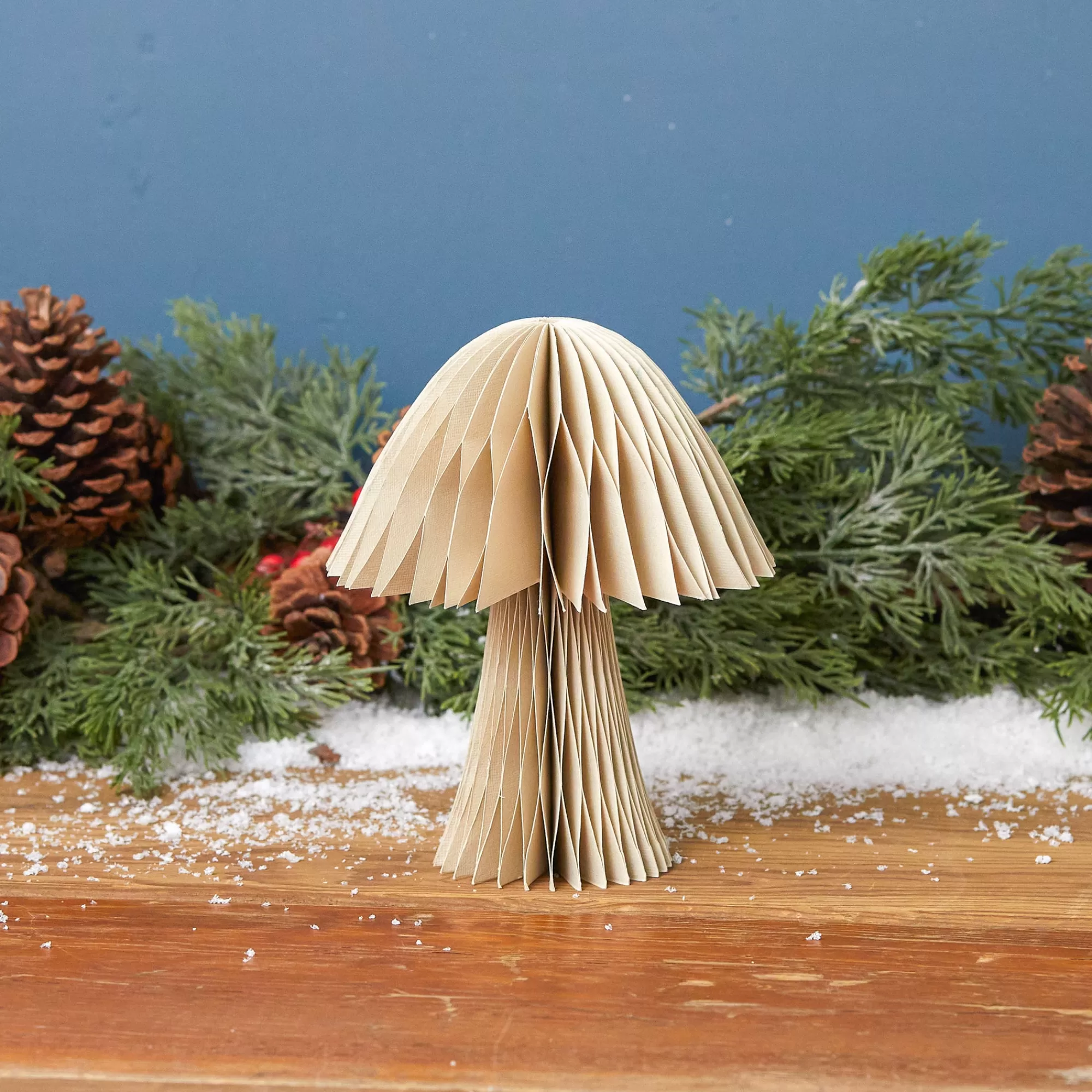 New Be Home Recycled Paper Toadstool Mushroom