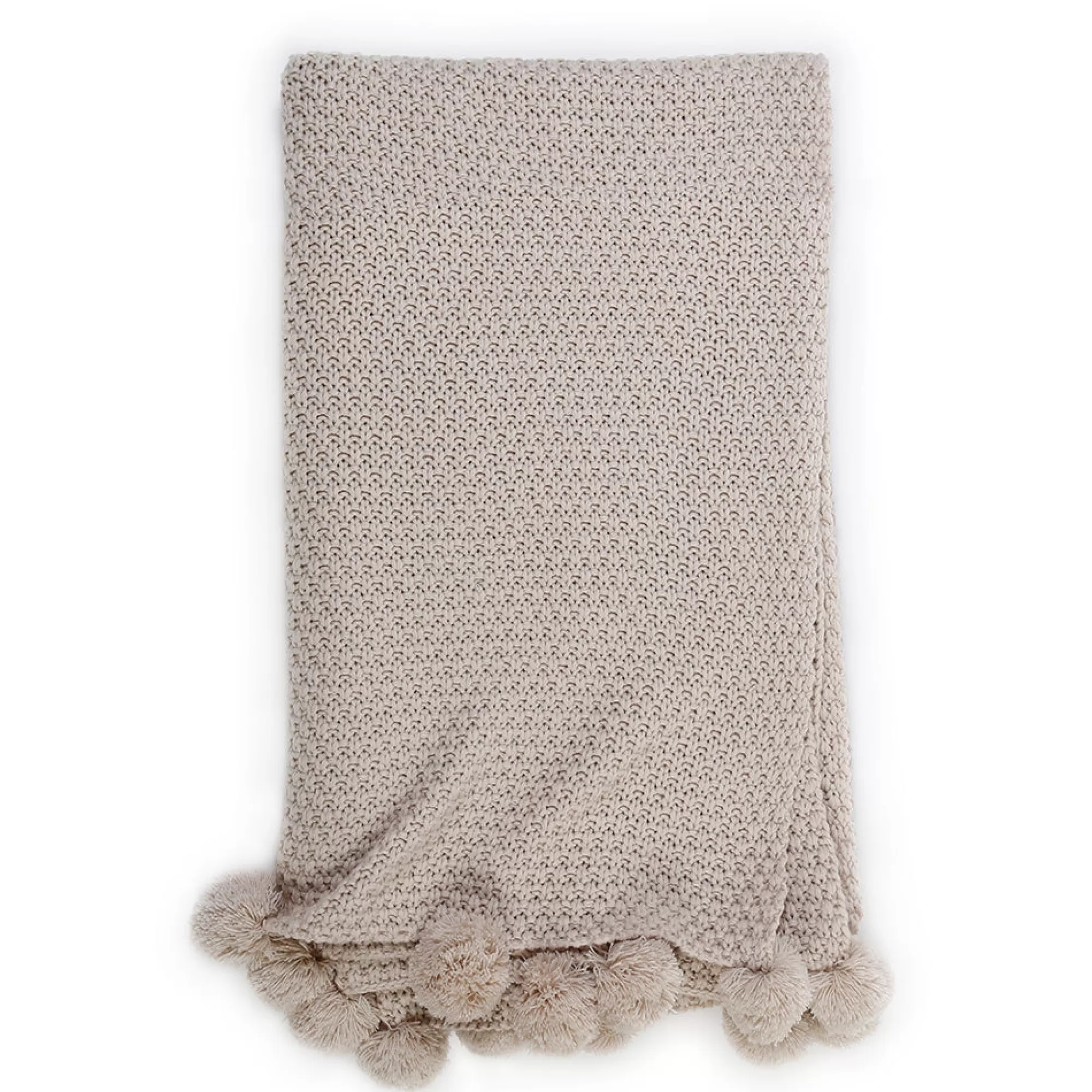 New Be Home Riley Oversized Throw, Taupe