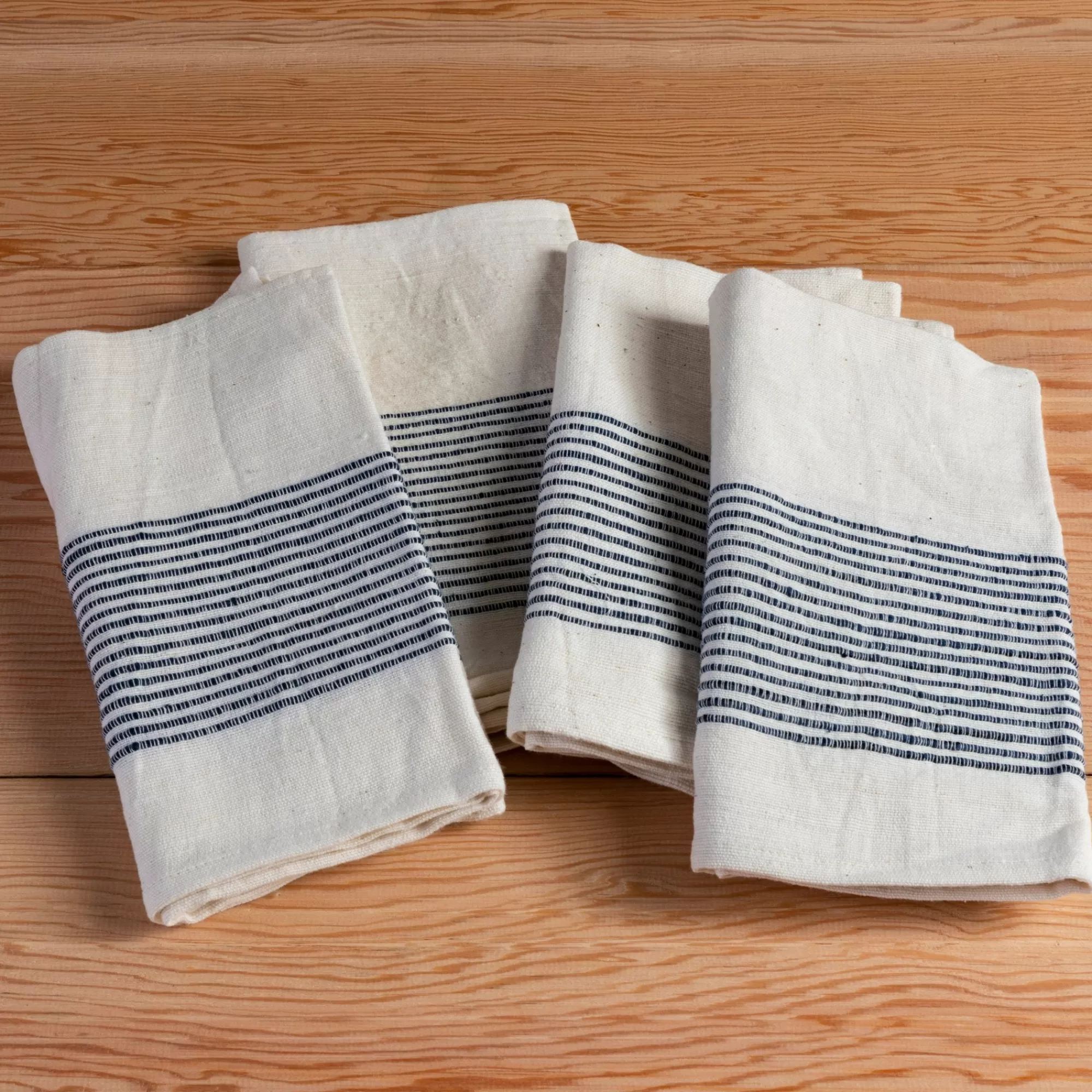 Store Be Home Riviera Napkins, Navy, Set of 4