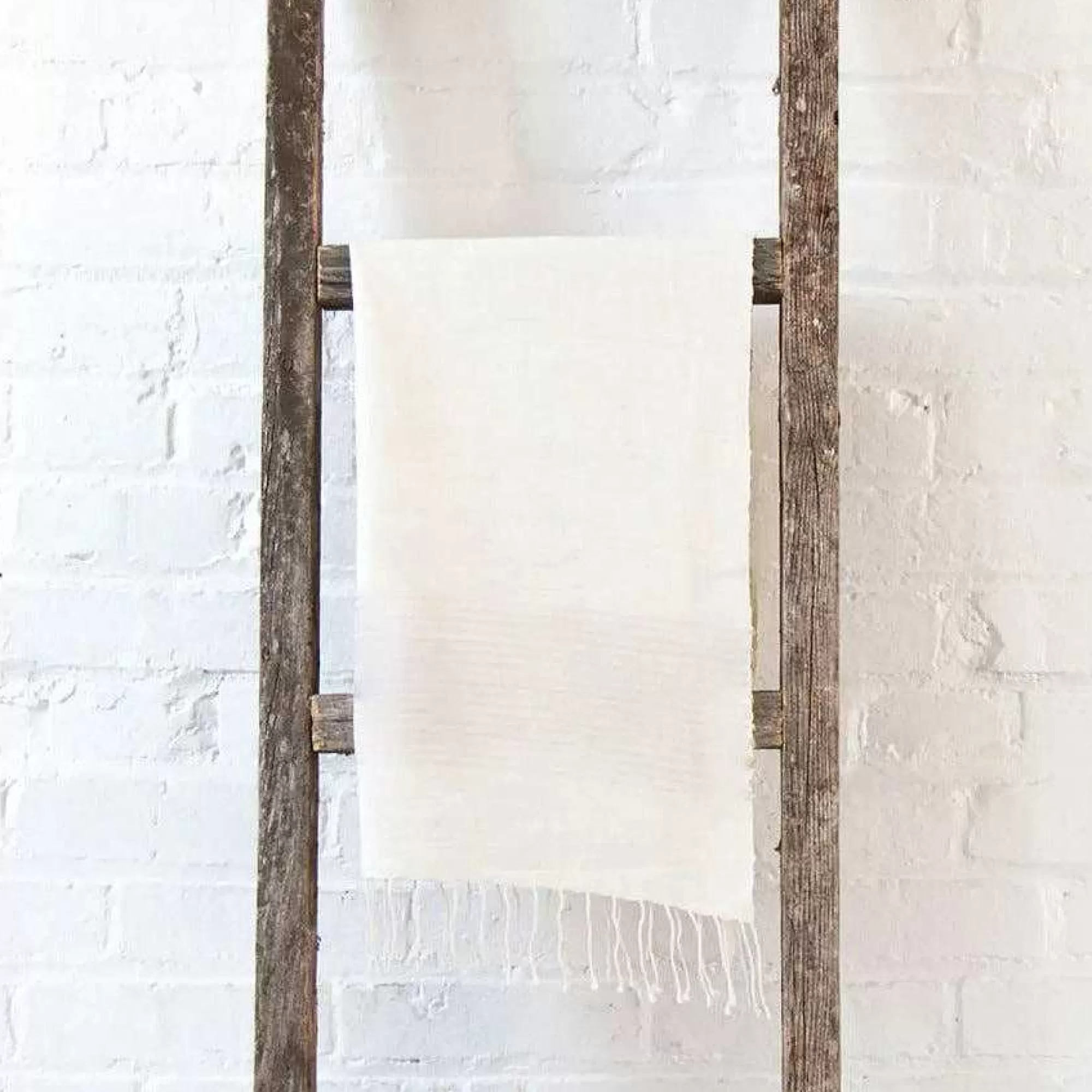 Be Home Hand Towels<Riviera Striped Cotton Hand Towel, Natural
