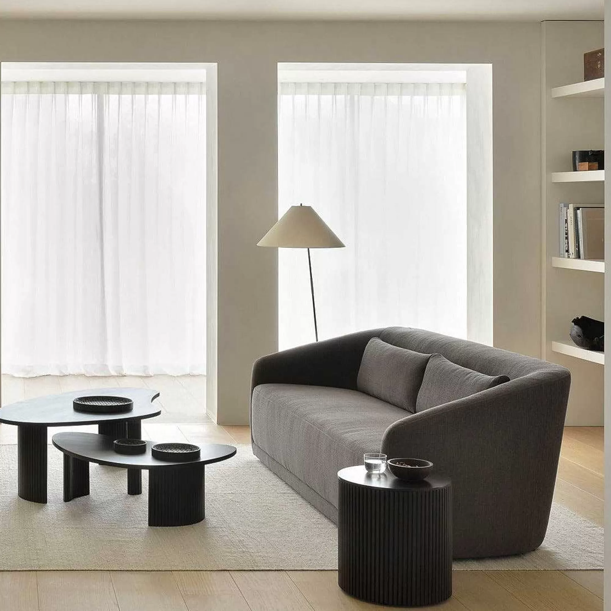 Be Home Side Tables<Roller Max Side Table with Removable Cover, Round